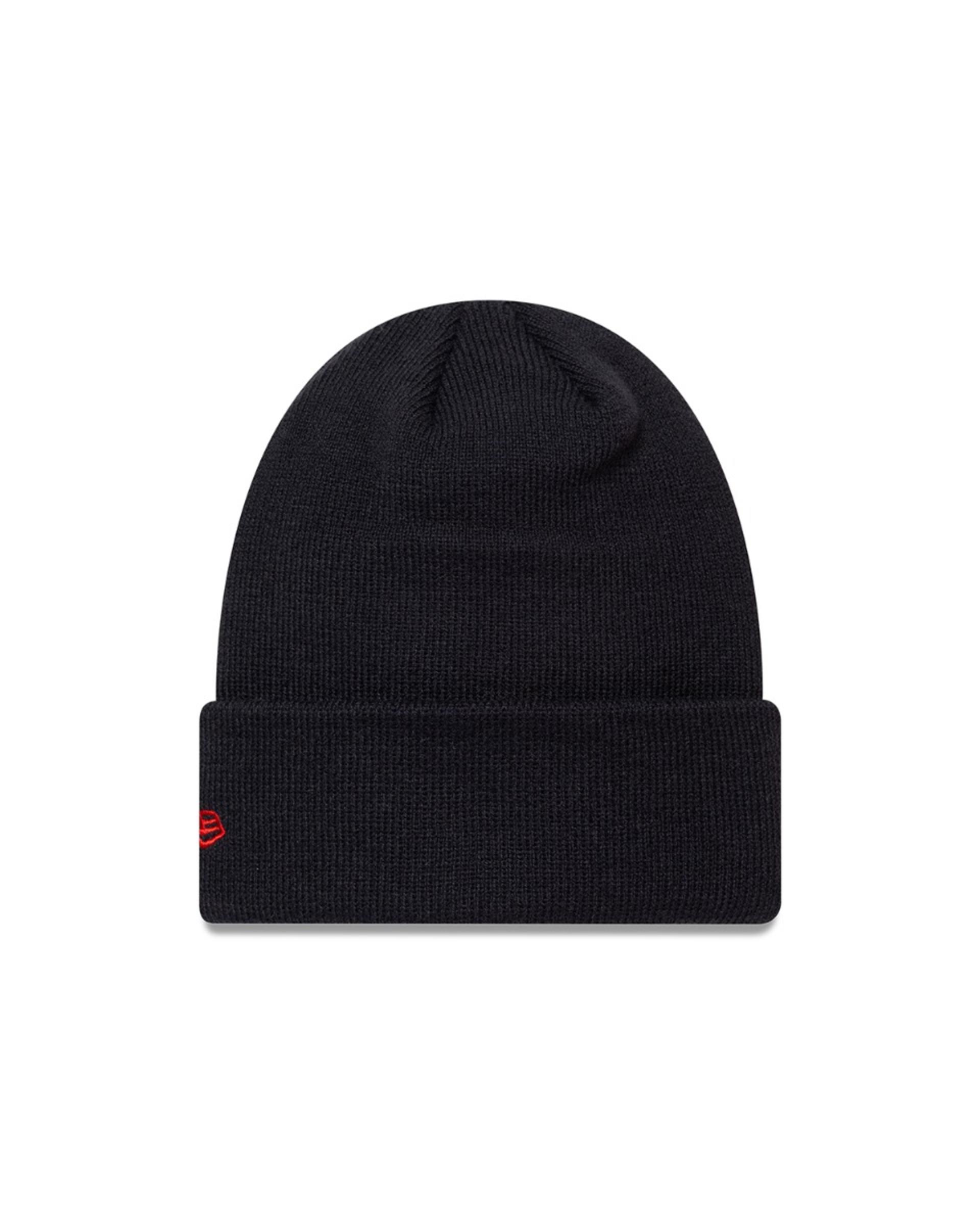 LFC New Era Liverbird Strickmütze mit Armreif für Kinder, Schwarz/Rot - Image 2