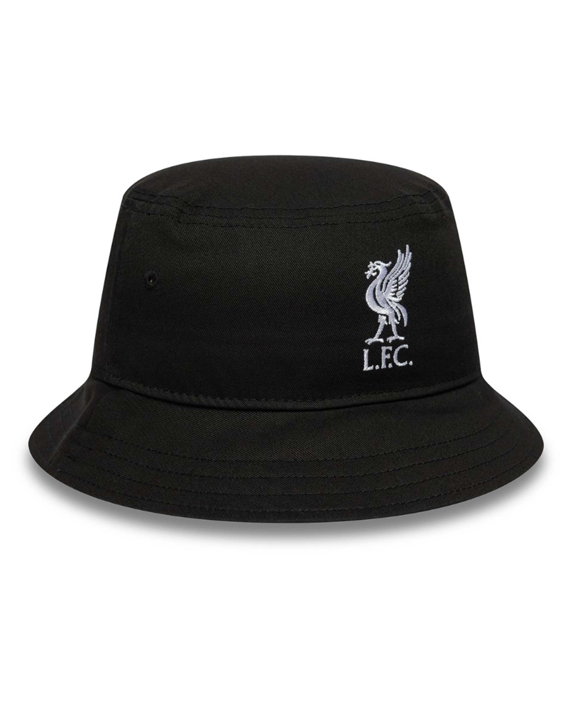 หมวก LFC New Era ลิเวอร์พูล คอร์ บัคเก็ต สีดำ - Image 3