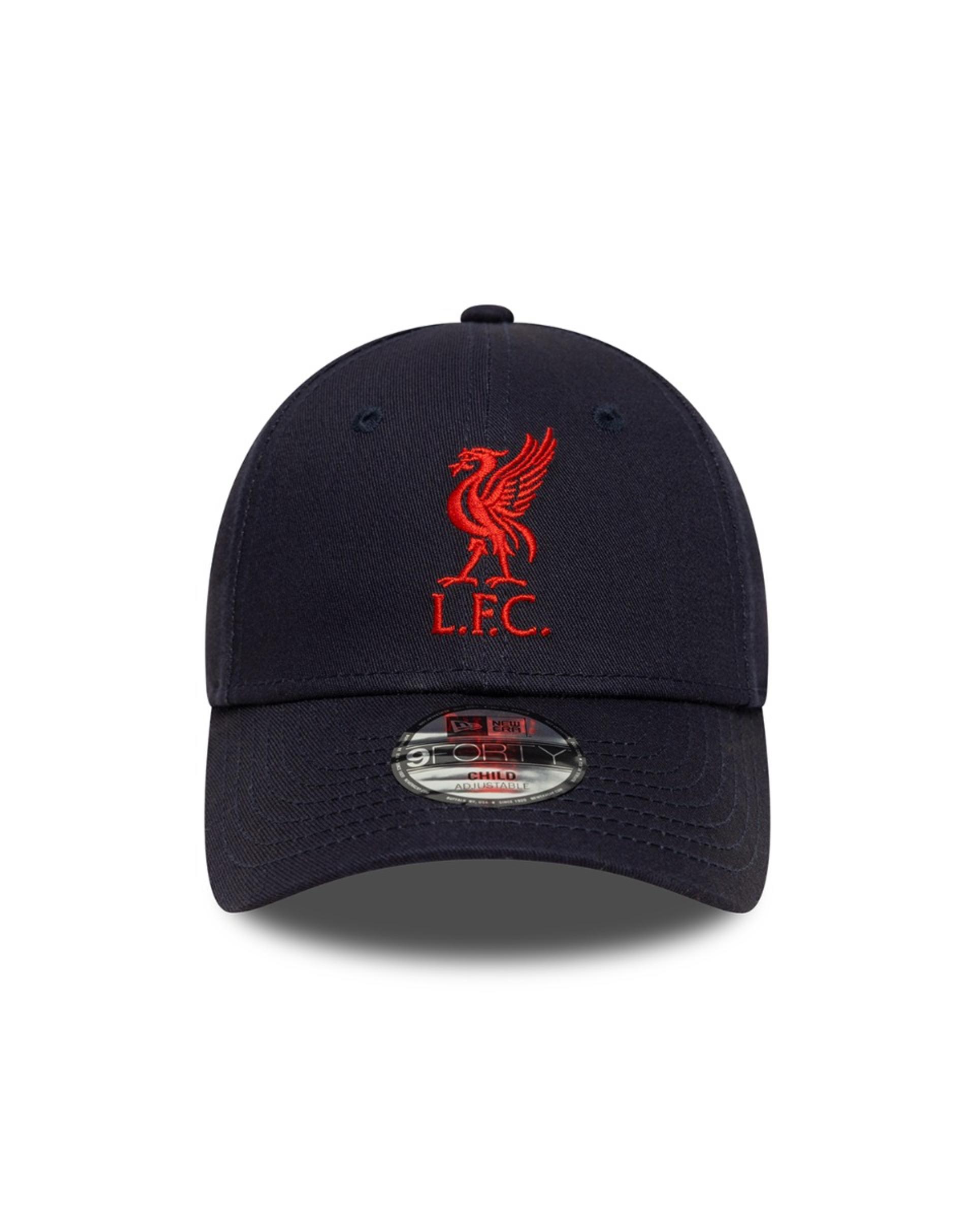 Gorra LFC New Era 9FORTY Liverbird para niños, color azul marino - Image 2