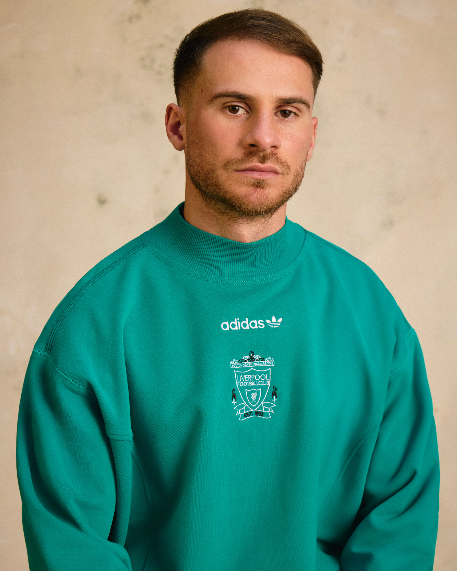 LFC adidas Menns EQT Genser Grønn - Image 1
