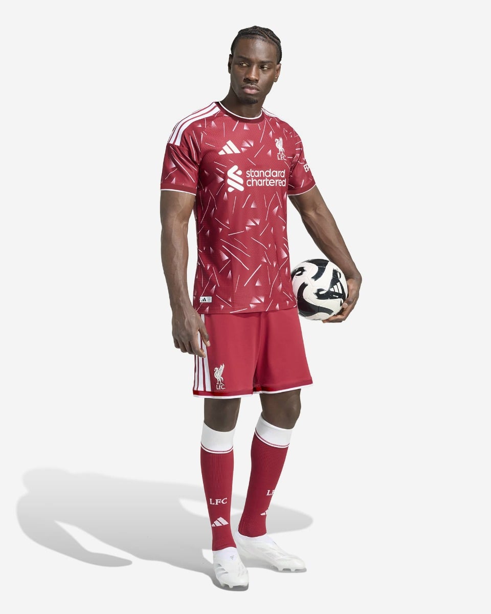 LFC adidas Mens 26/27 Authentic Home Jersey
