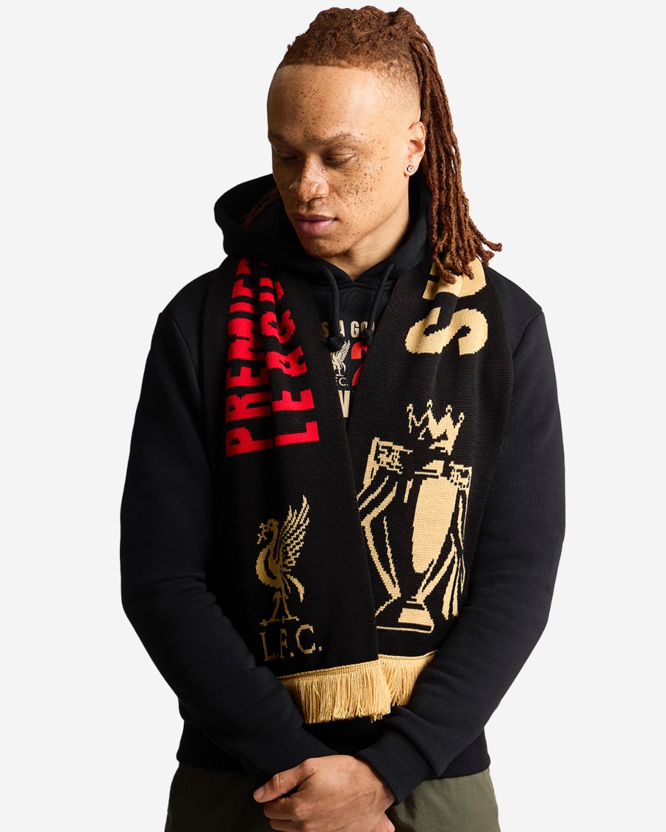 LFC EPL Champions 24/25 Scarf Black