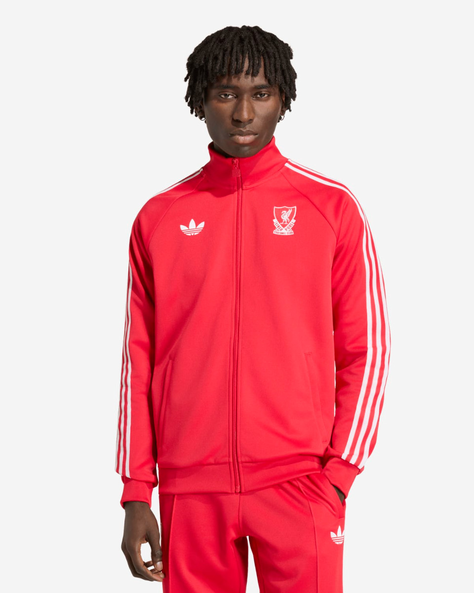 LFC adidas Originals Mens Track Top Red - Image 1
