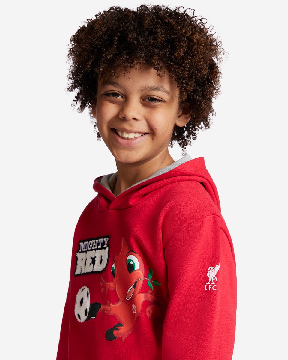 LFC Mighty Red Infants Hoody Red - Image 2