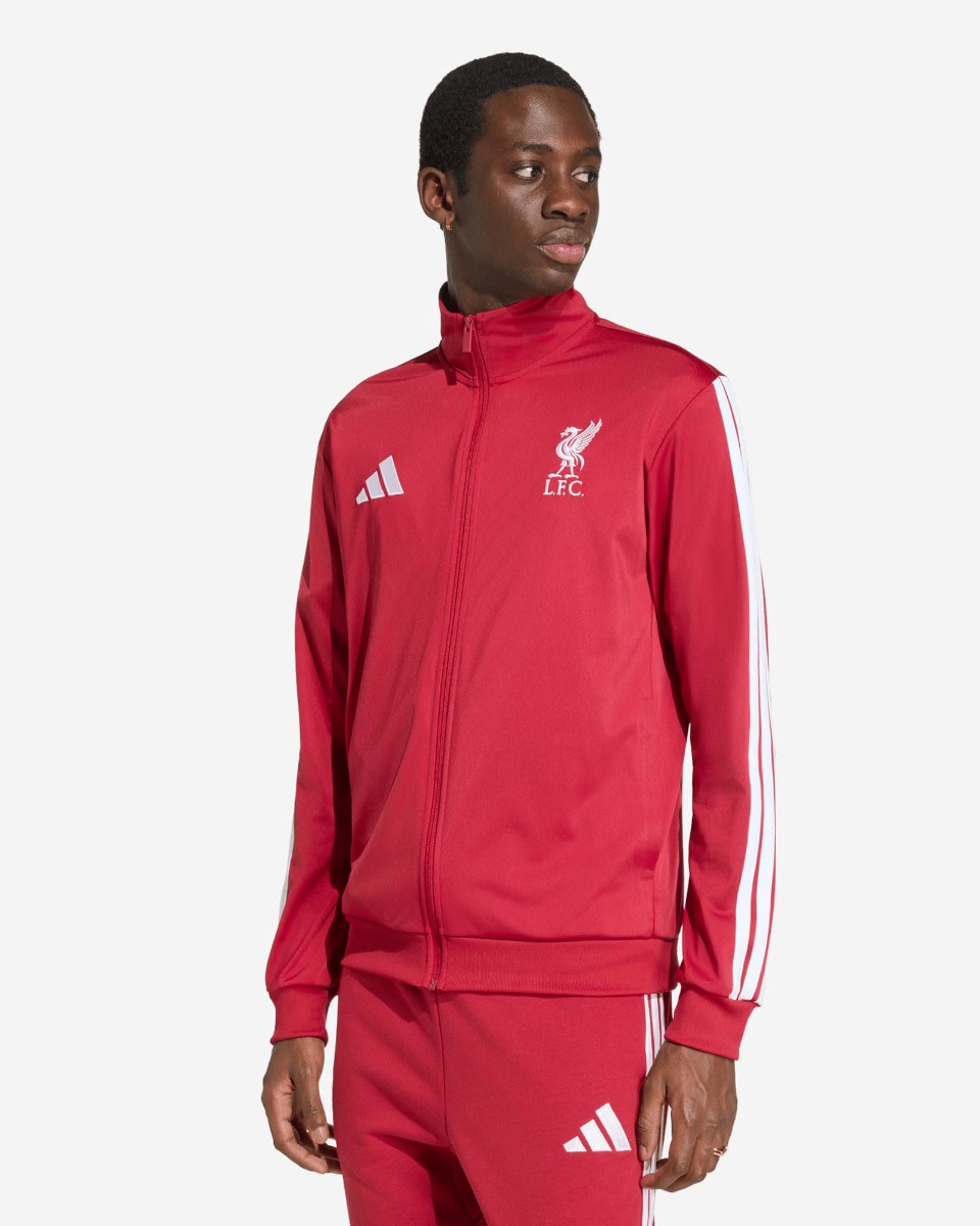 LFC adidas Mens 26/27 DNA Track Top Active Maroon - Image 1