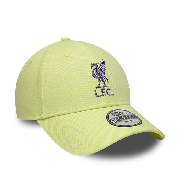 LFC New Era Juniors 9FORTY Cap Pastel Pear - Image 4