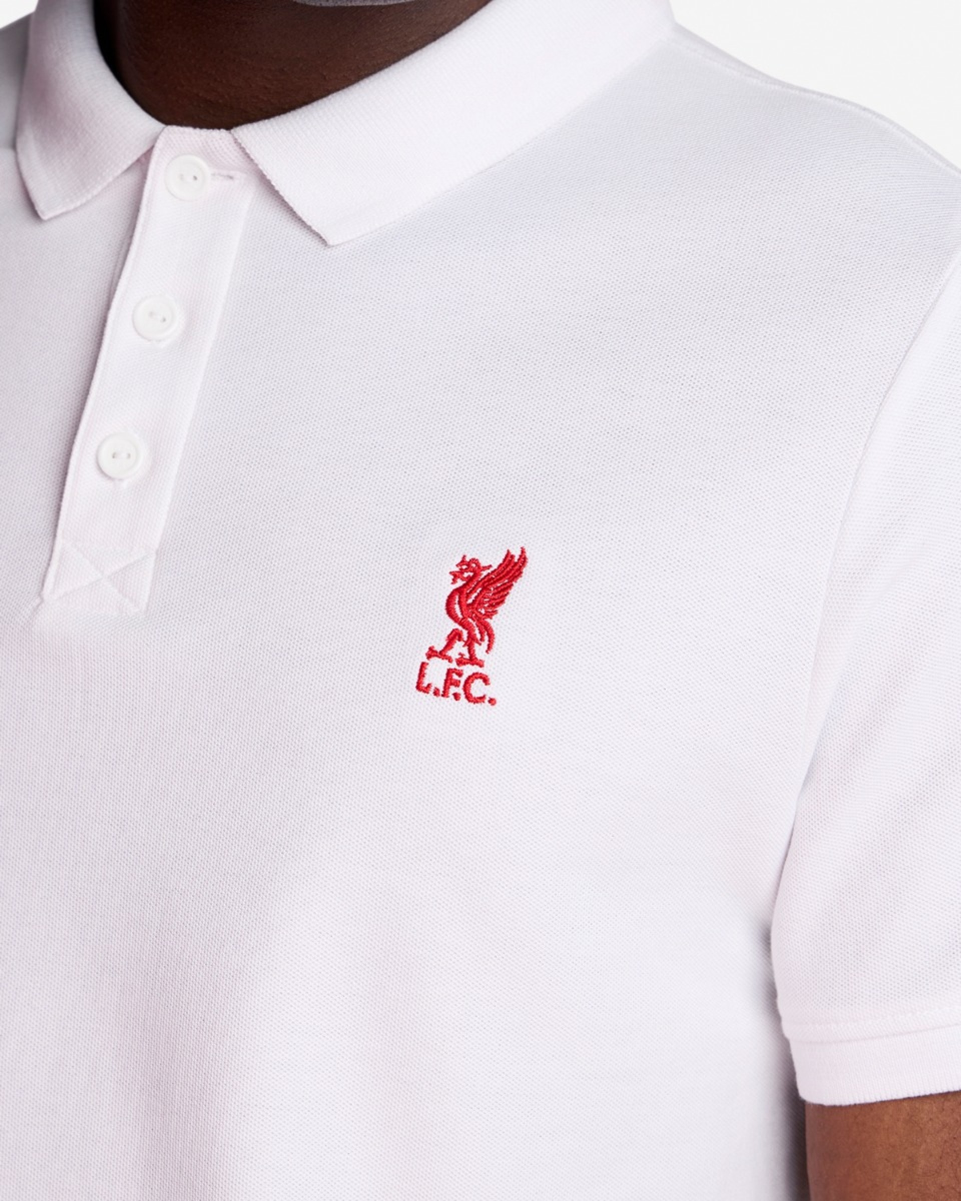 เสื้อโปโลสีขาว LFC คอนนินส์บี - Image 2
