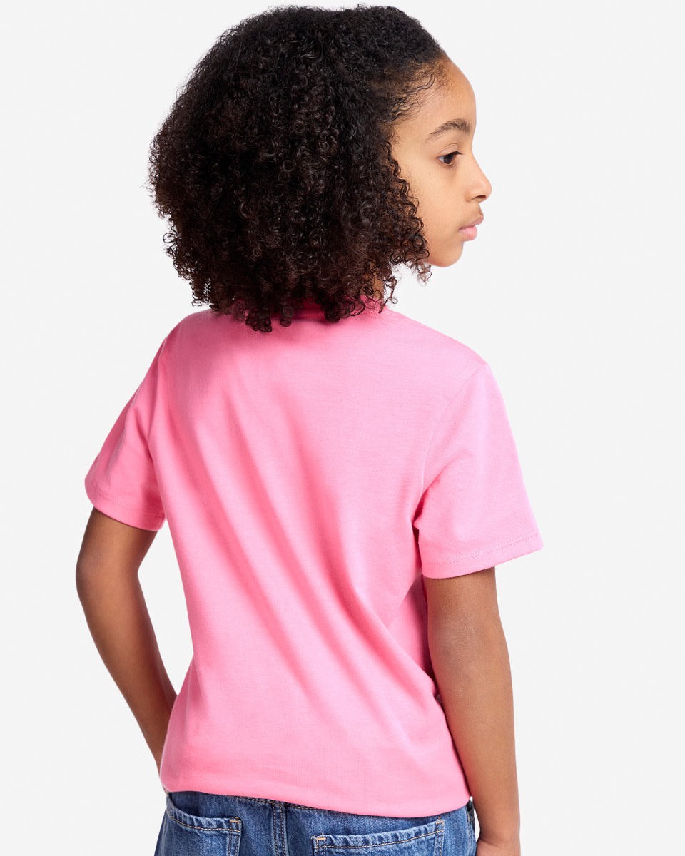 LFC Juniors YNWA Foil Tee Pink - Image 2