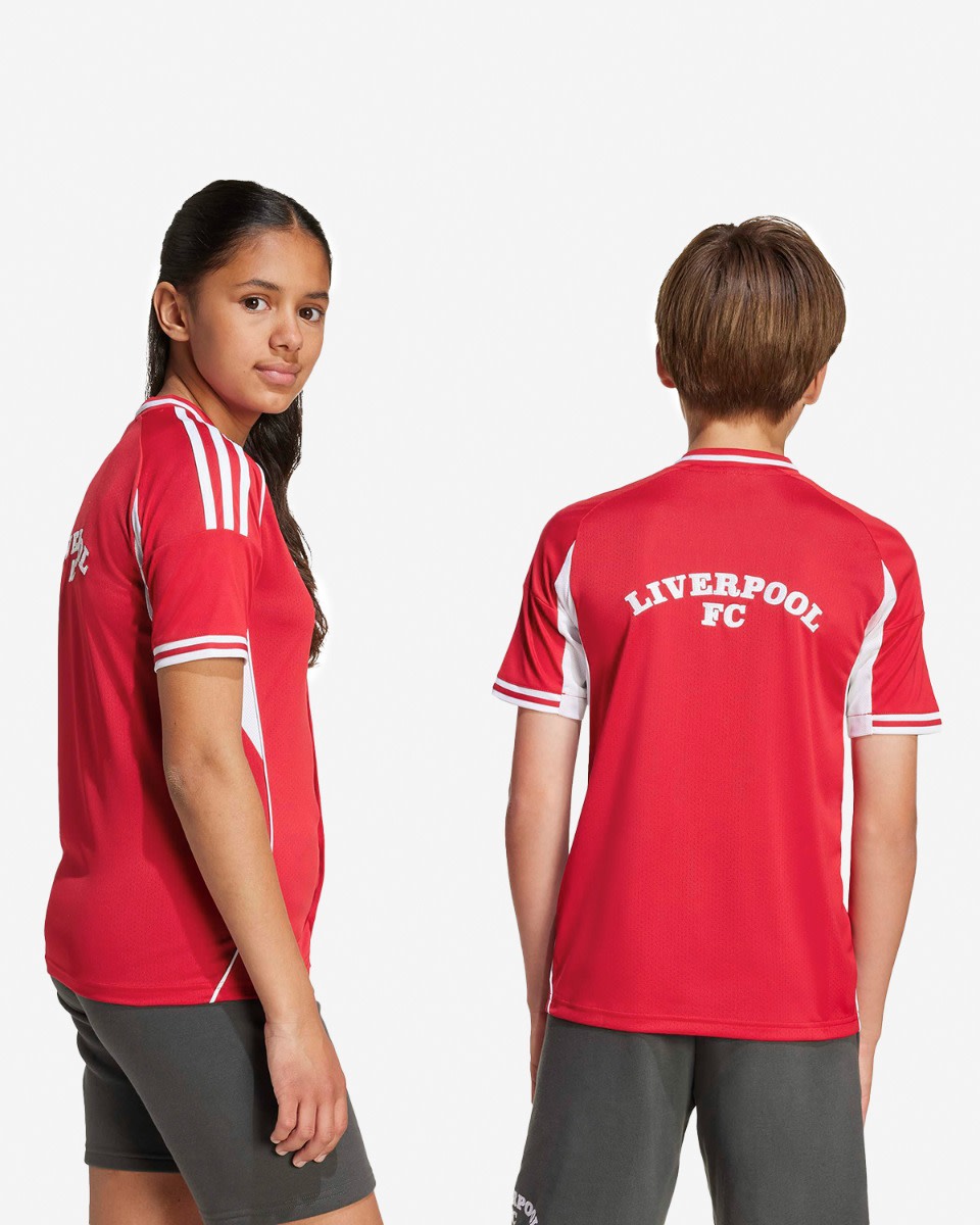 LFC adidas Youth 25/26 US Pack Shirt Red - Image 2