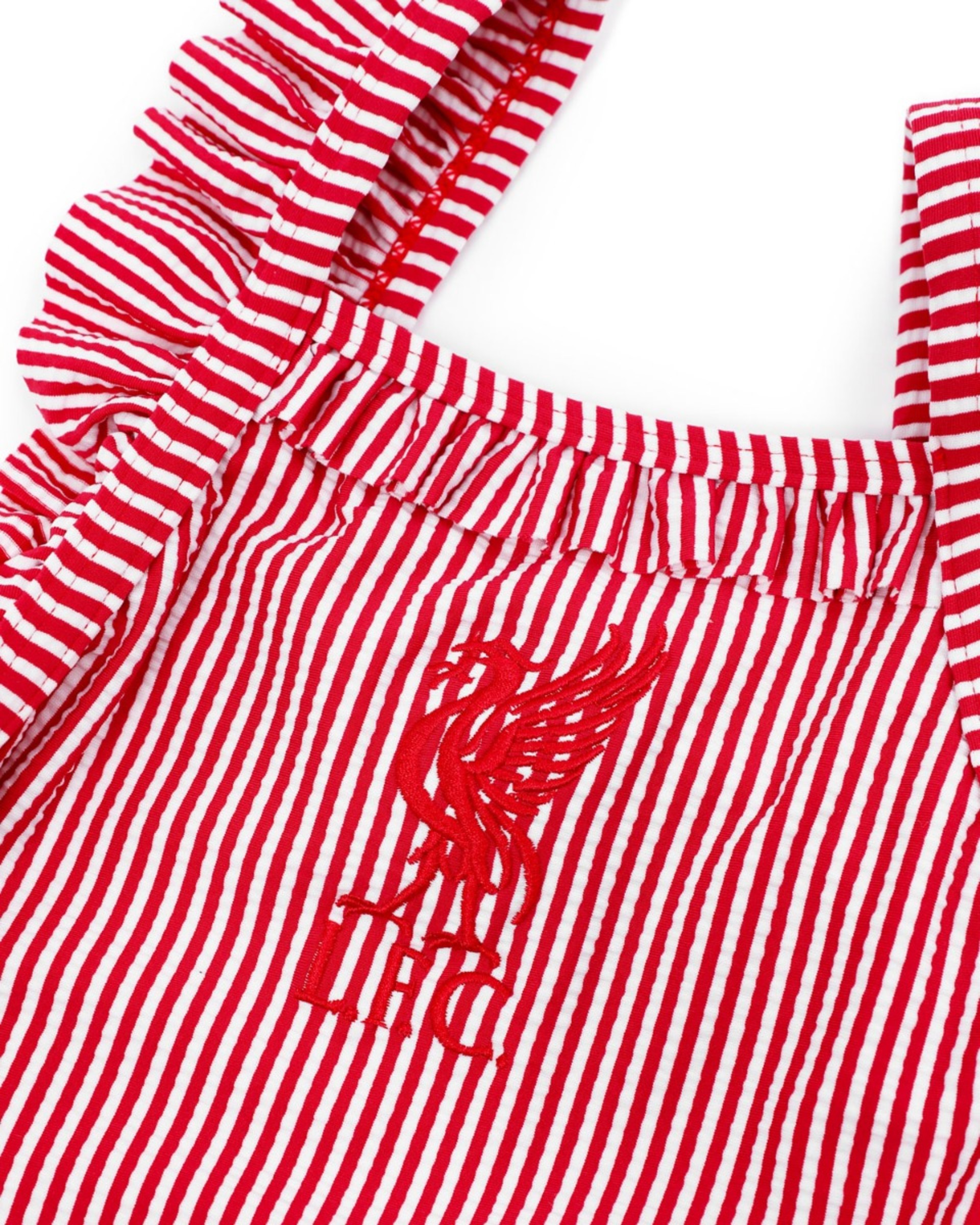 Disfraz de Seersucker de LFC Juniors, rojo y blanco - Image 2
