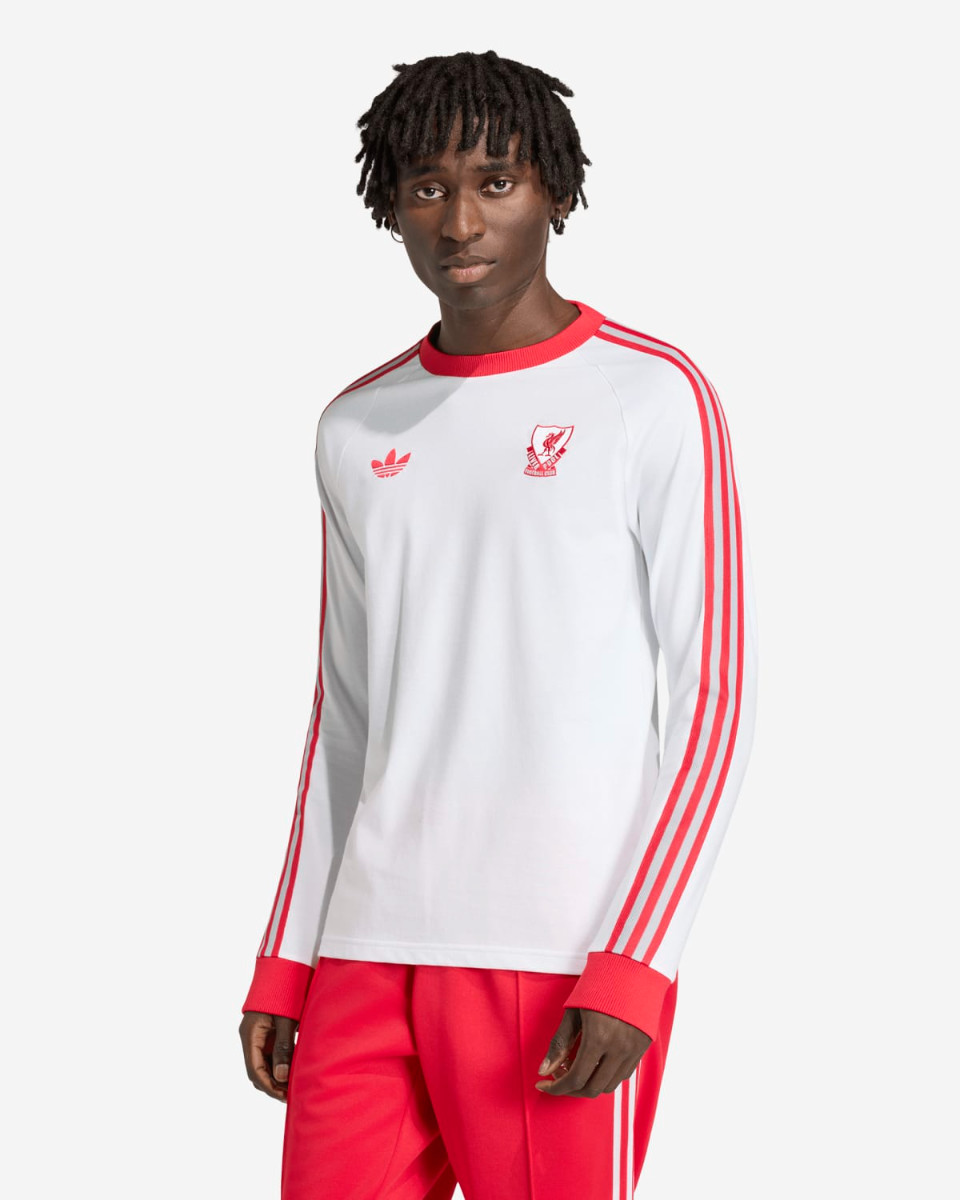 Camiseta de manga larga LFC adidas Originals blanca - Image 1