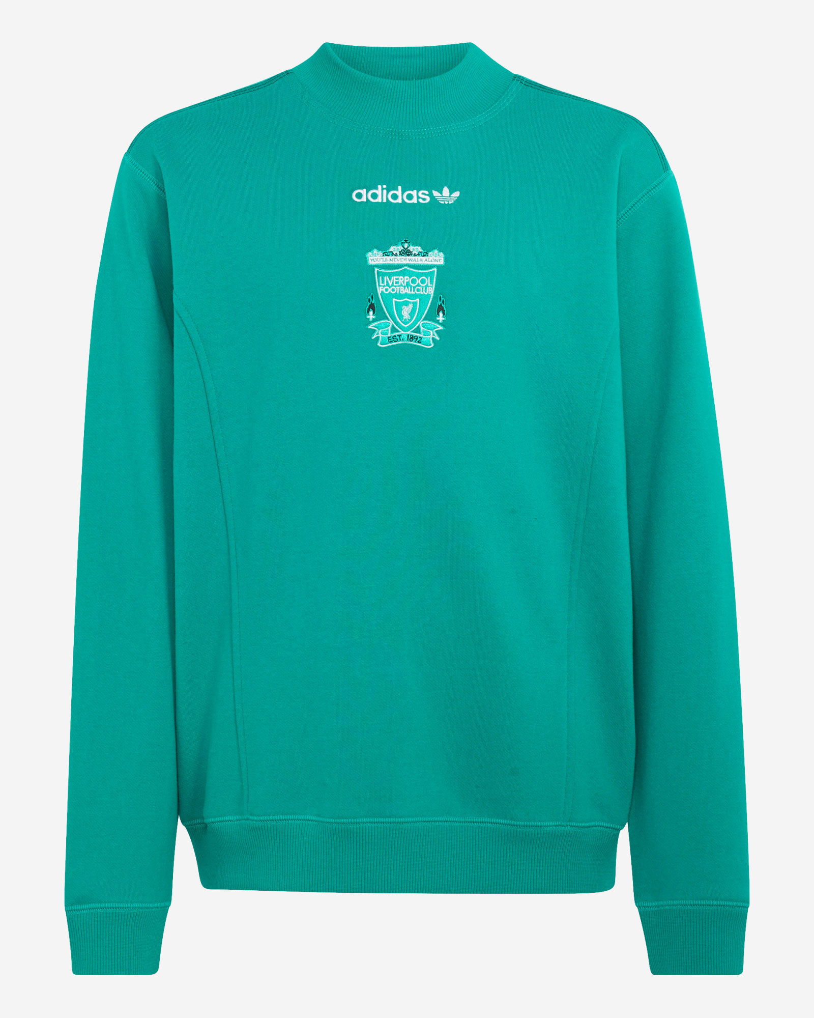 LFC adidas EQT Sweatshirt für Jugendliche, Grün - Image 1