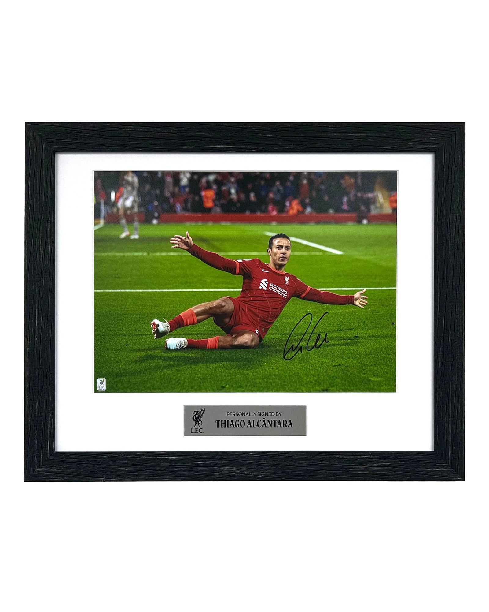 LFC Signed 20 x 16 Thiago Image - Image 1