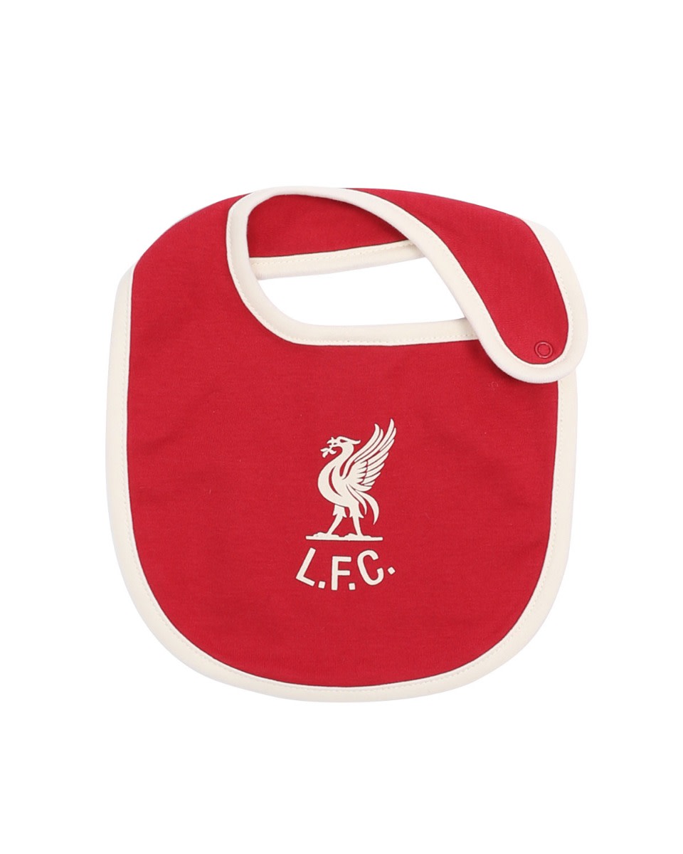 LFC Baby 2Pk Shankly Bibs Red - Image 2