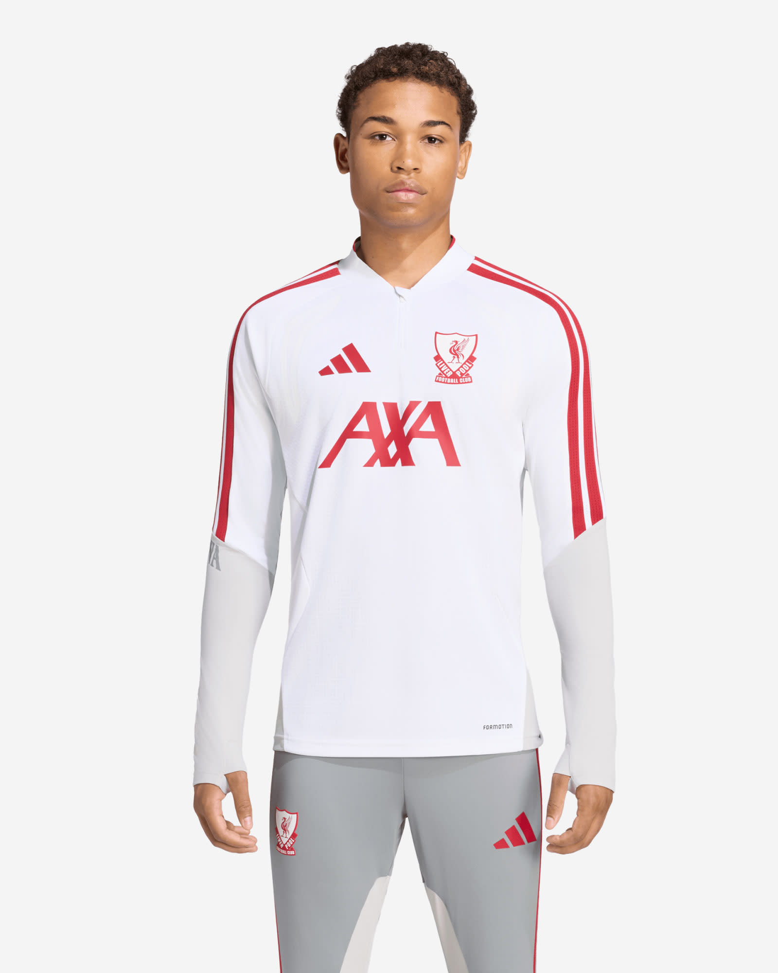 LFC adidas Herren-Trainingsoberteil 26/27 Authentic European Tiro, Weiß - Image 1