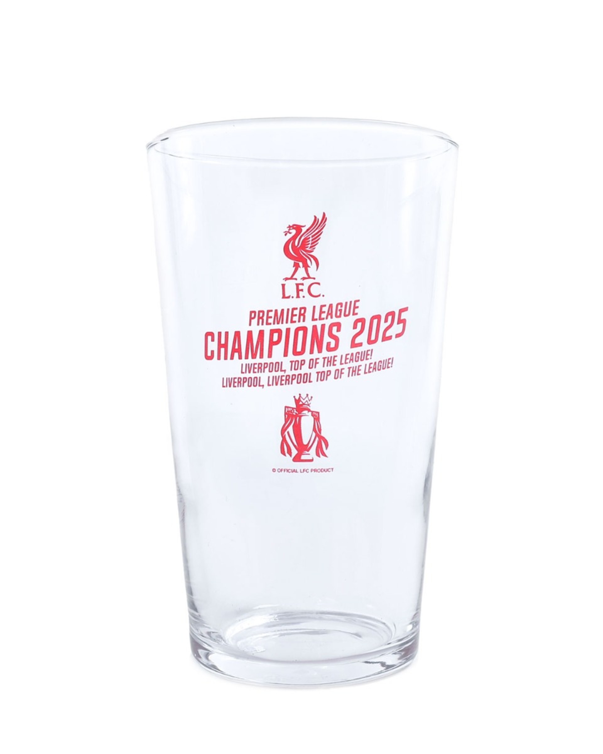 LFC EPL Champions 24/25 Pintglas - Image 1