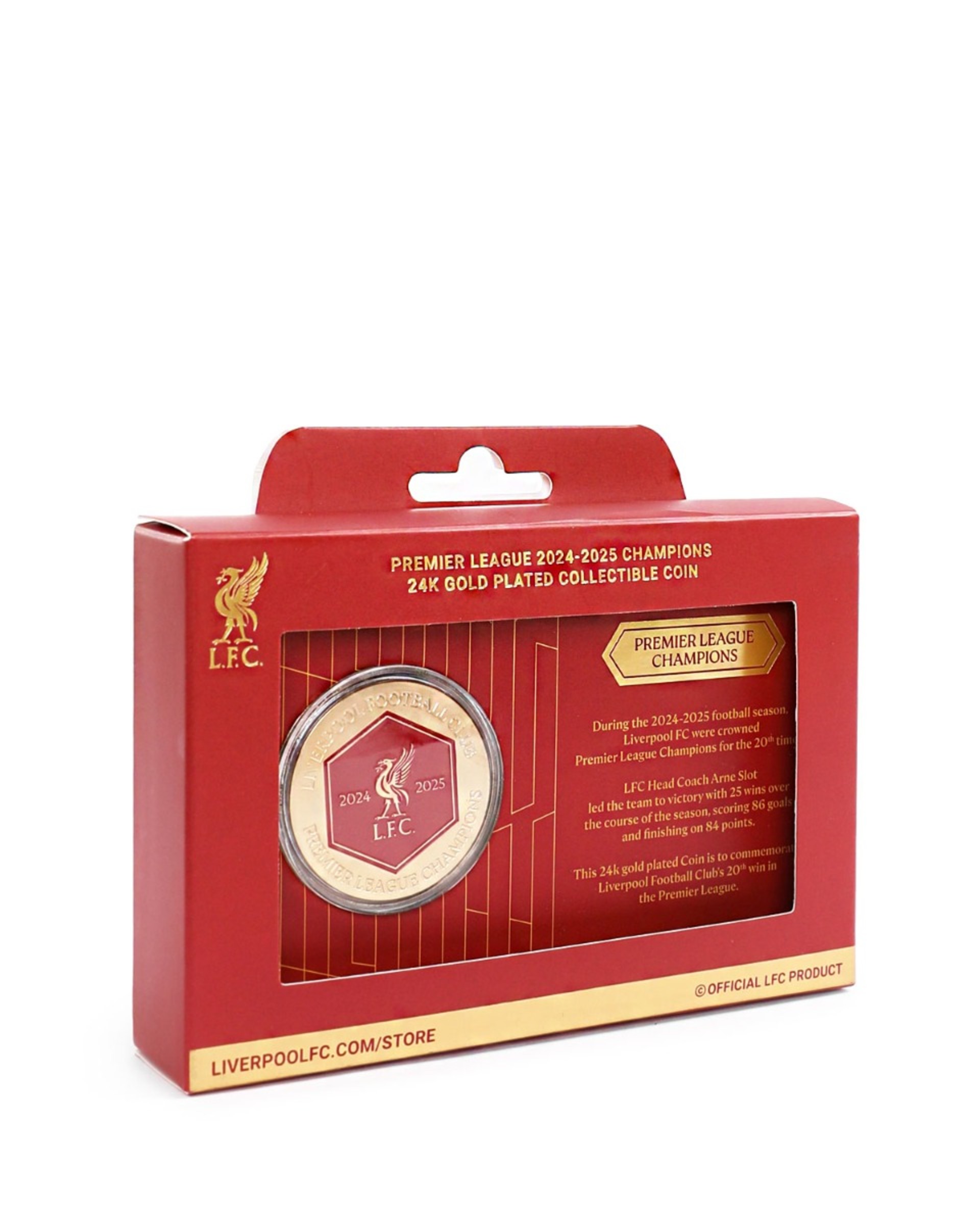 LFC Champions 24K samlermønt - Image 1