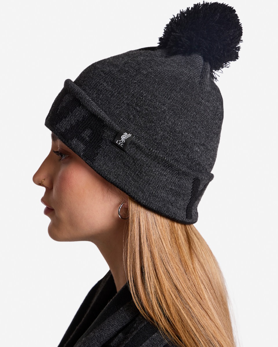 LFC Adults YNWA Beanie Black - Image 3