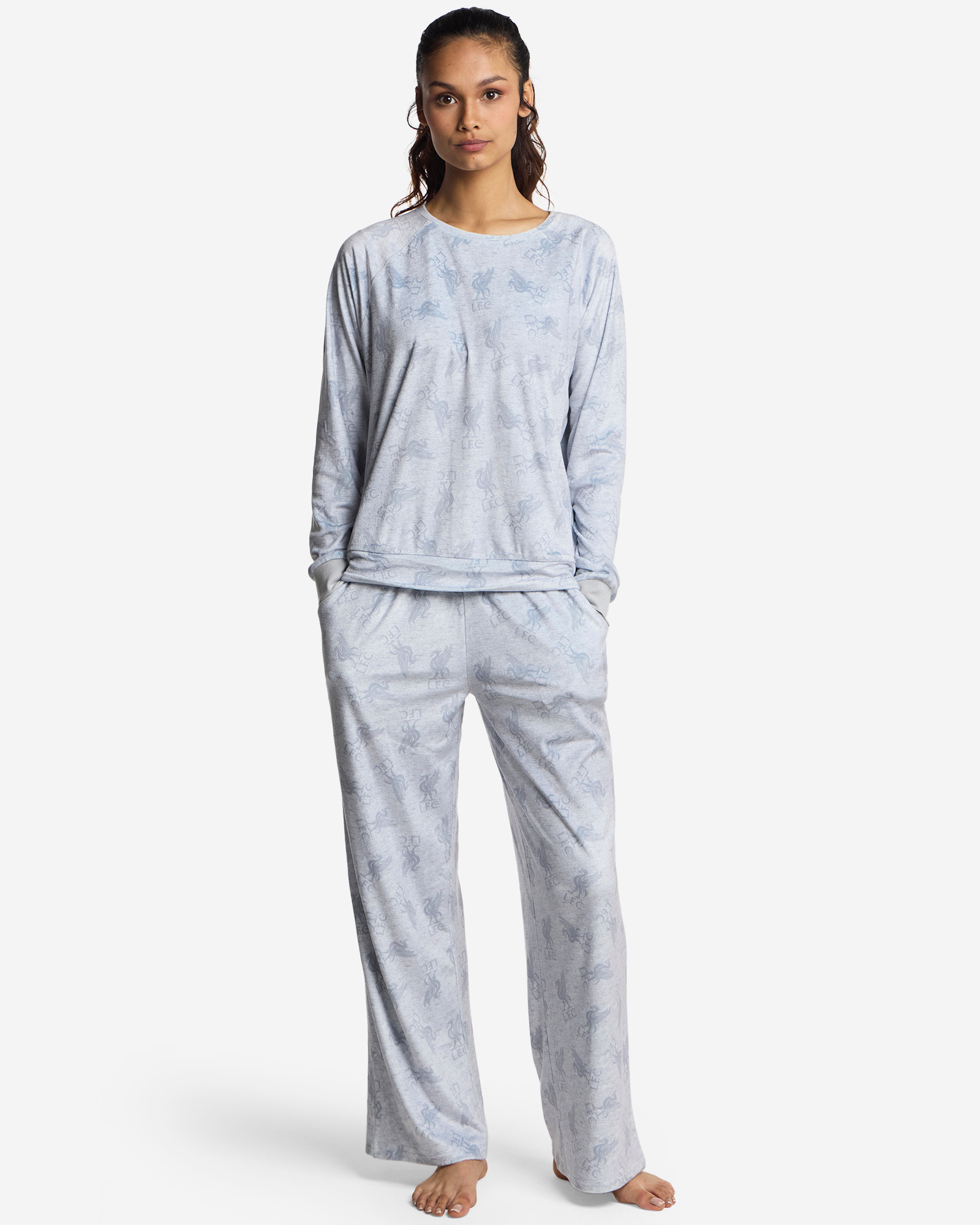 LFC Lounge Fleece-Set für Damen, Grau - Image 1