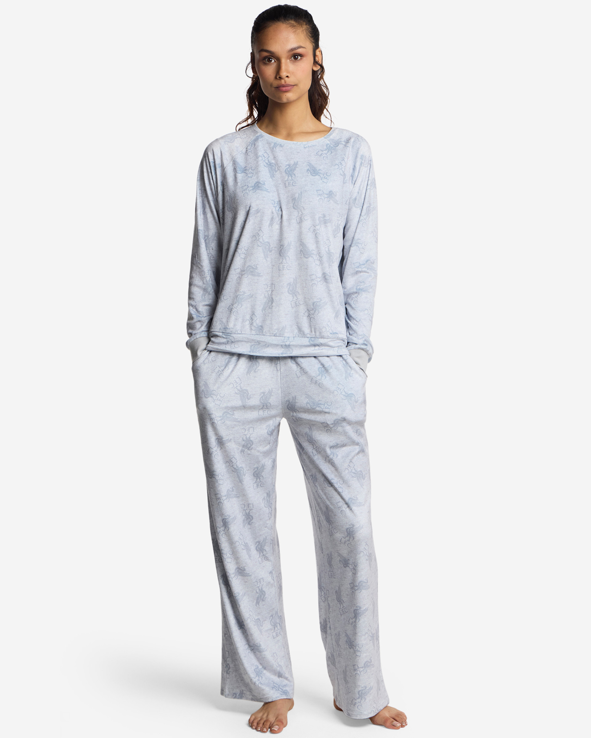 LFC Lounge Fleece-Set für Damen, Grau - Image 1