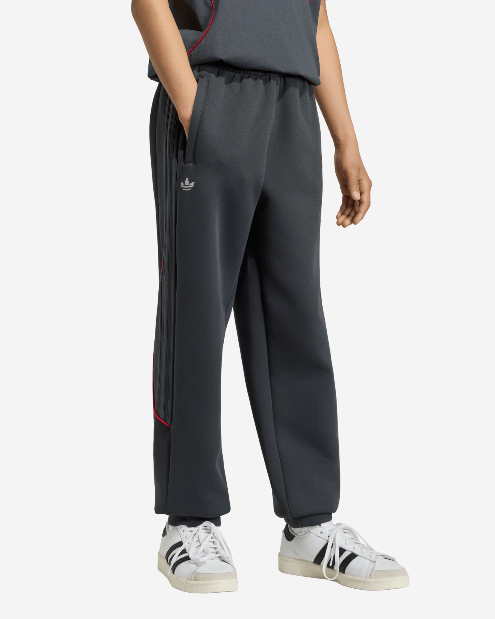 LFC adidas Youth Spacer Teamgeist 26 Track Pants Dark Grey - Image 1