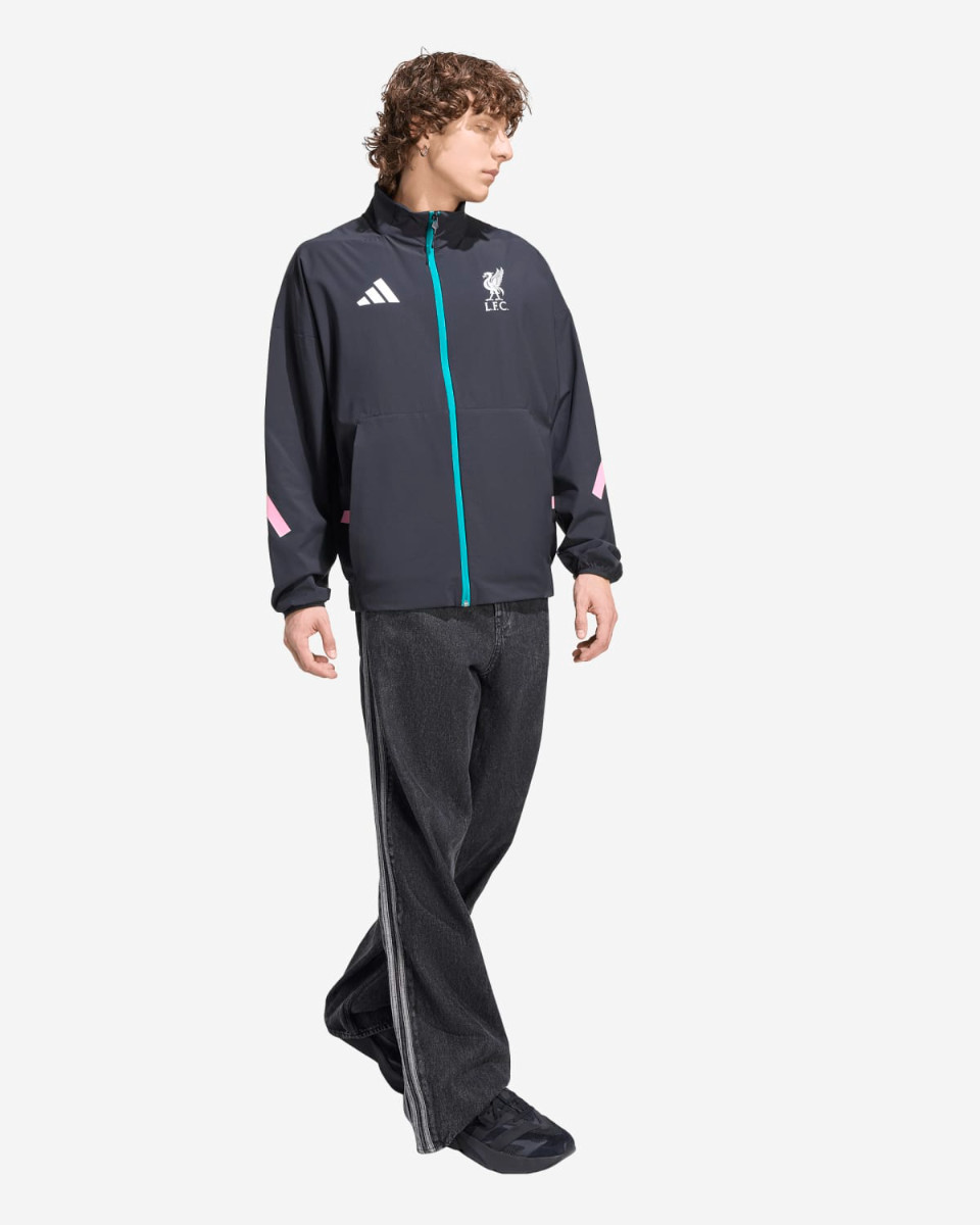 LFC adidas Herr 25/26 Z.N.E Anthem Jacka Svart - Image 3