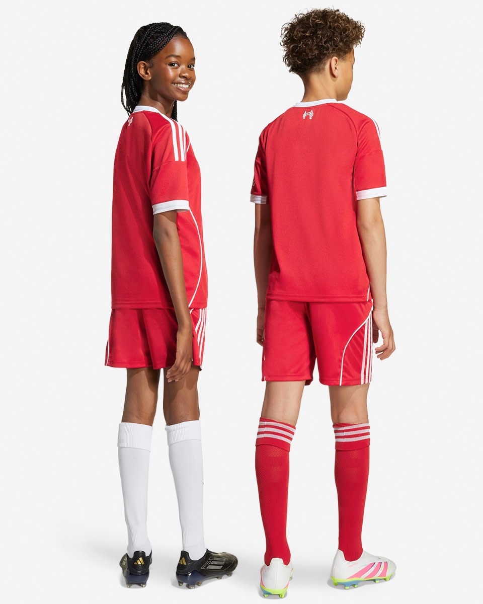 LFC 아디다스 유스 25/26 홈 쇼츠 - Image 4