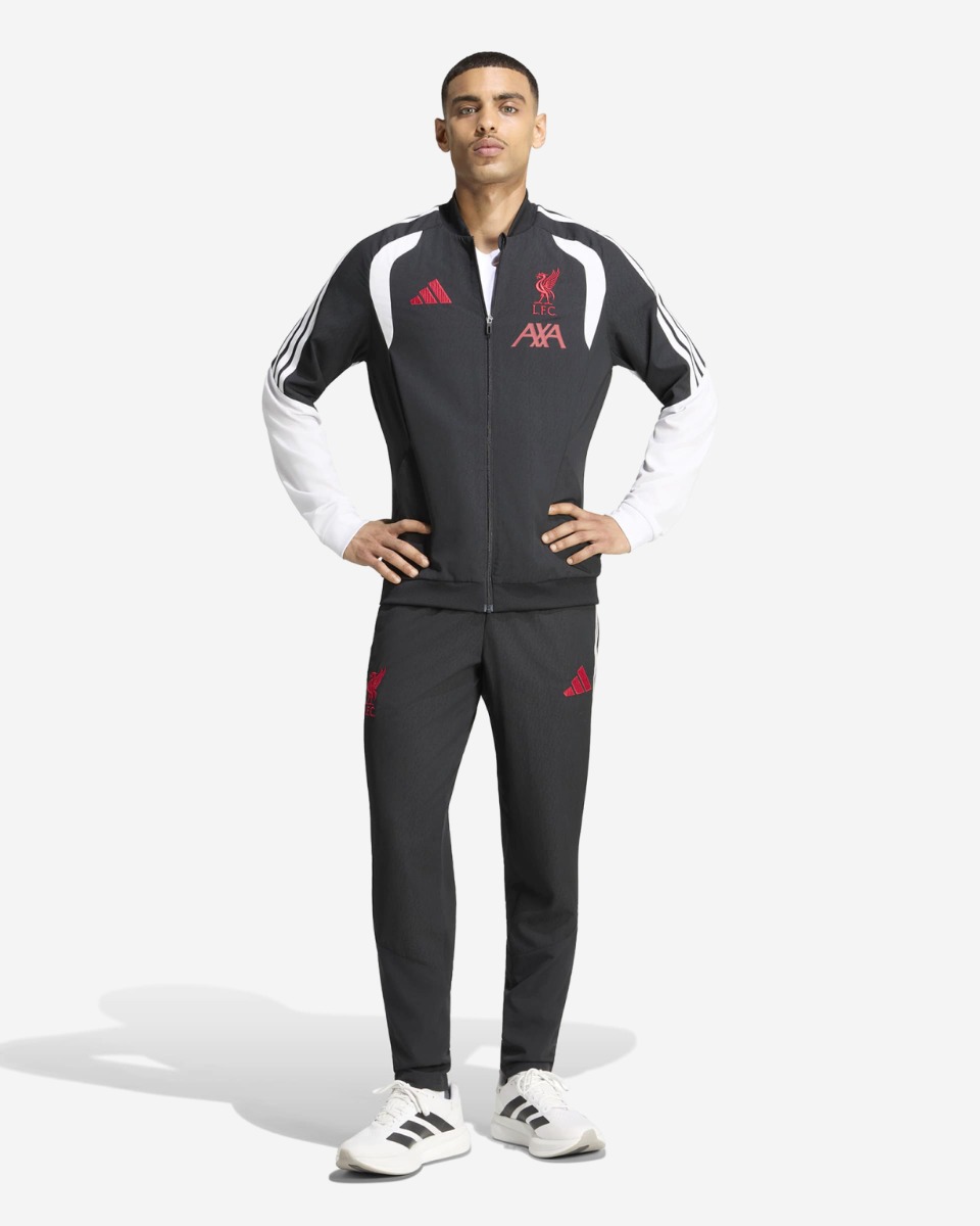 LFC アディダスメンズ 26/27 Tiro プレゼンテーションジャケットブラック - Image 3