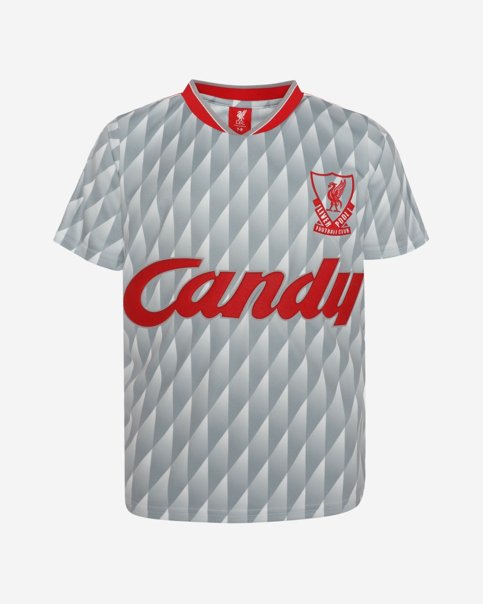 LFC Retro Infant Candy 89-91 Away Shirt - Image 1