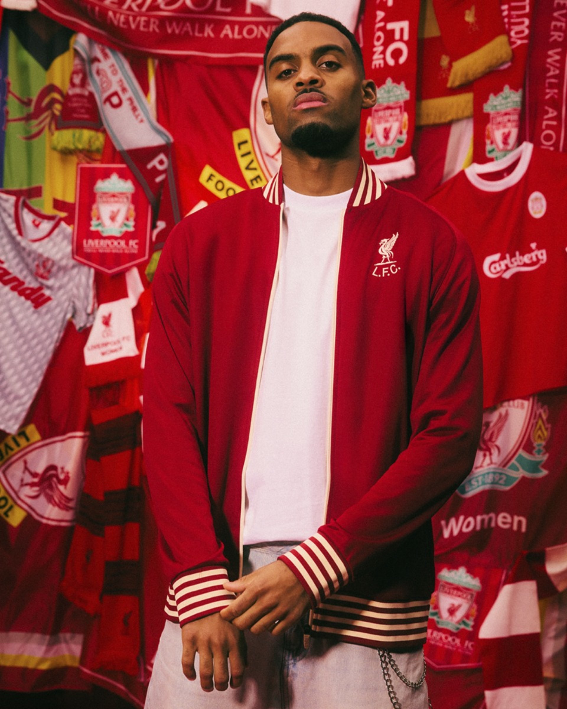 เสื้อแจ็คเก็ตแขนสั้นผู้ชาย LFC - Image 1