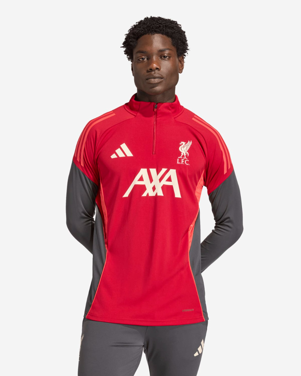 LFC アディダスメンズ 25/26 トレーニングトップレッド - Image 1