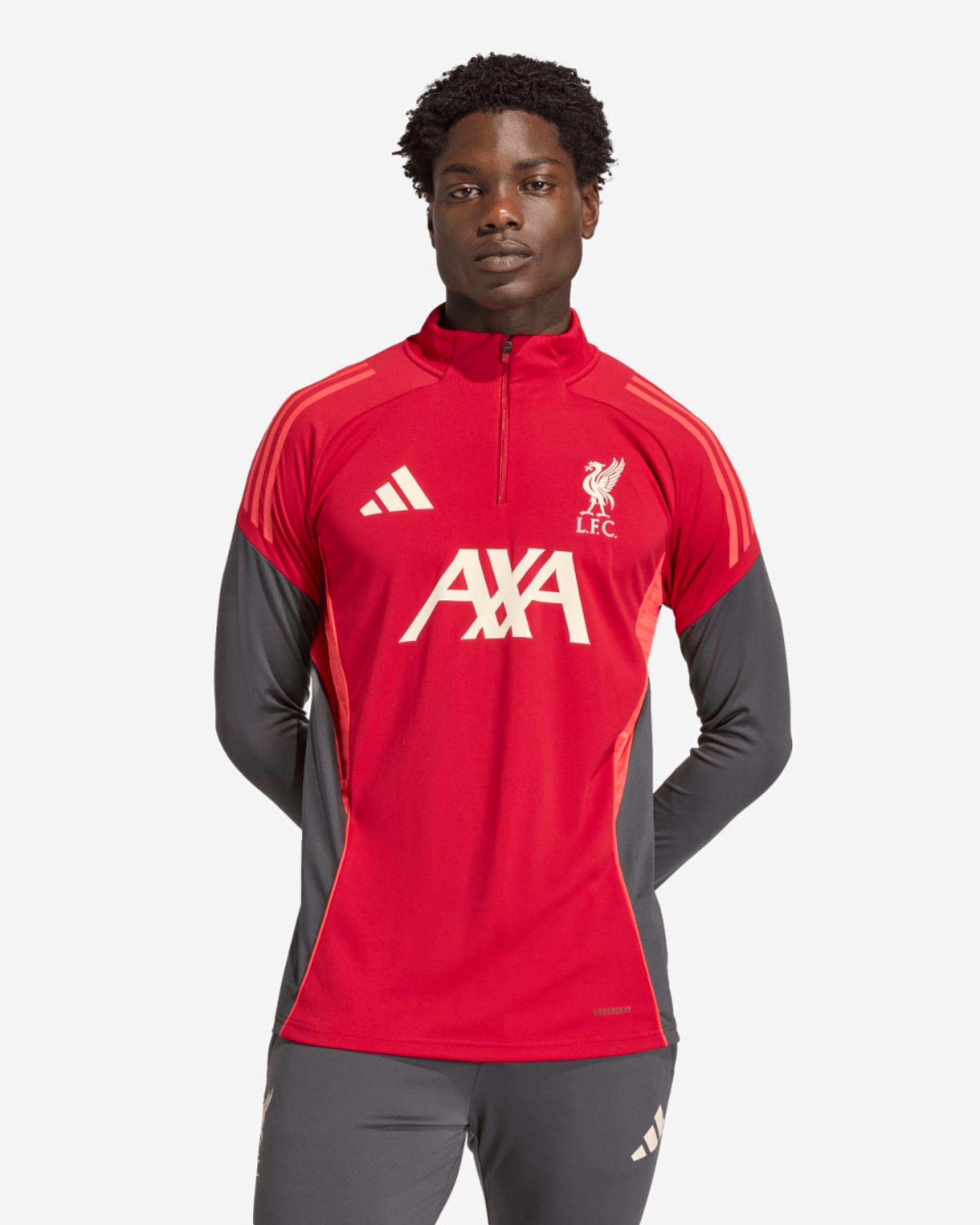เสื้อเทรนนิ่งสำหรับผู้ชาย LFC adidas 25/26 สีแดง - Image 1