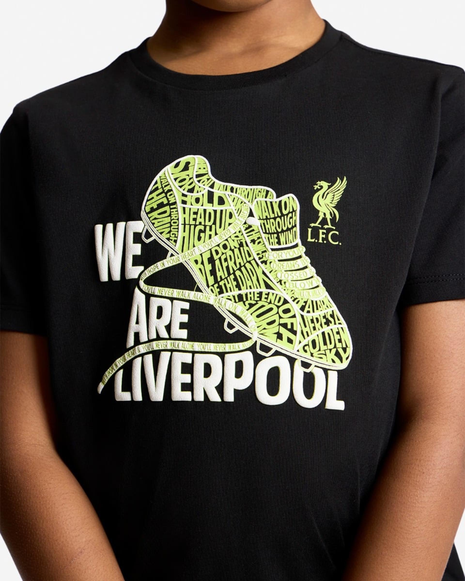 เสื้อยืดรองเท้าเด็กทารก LFC สีดำ - Image 2