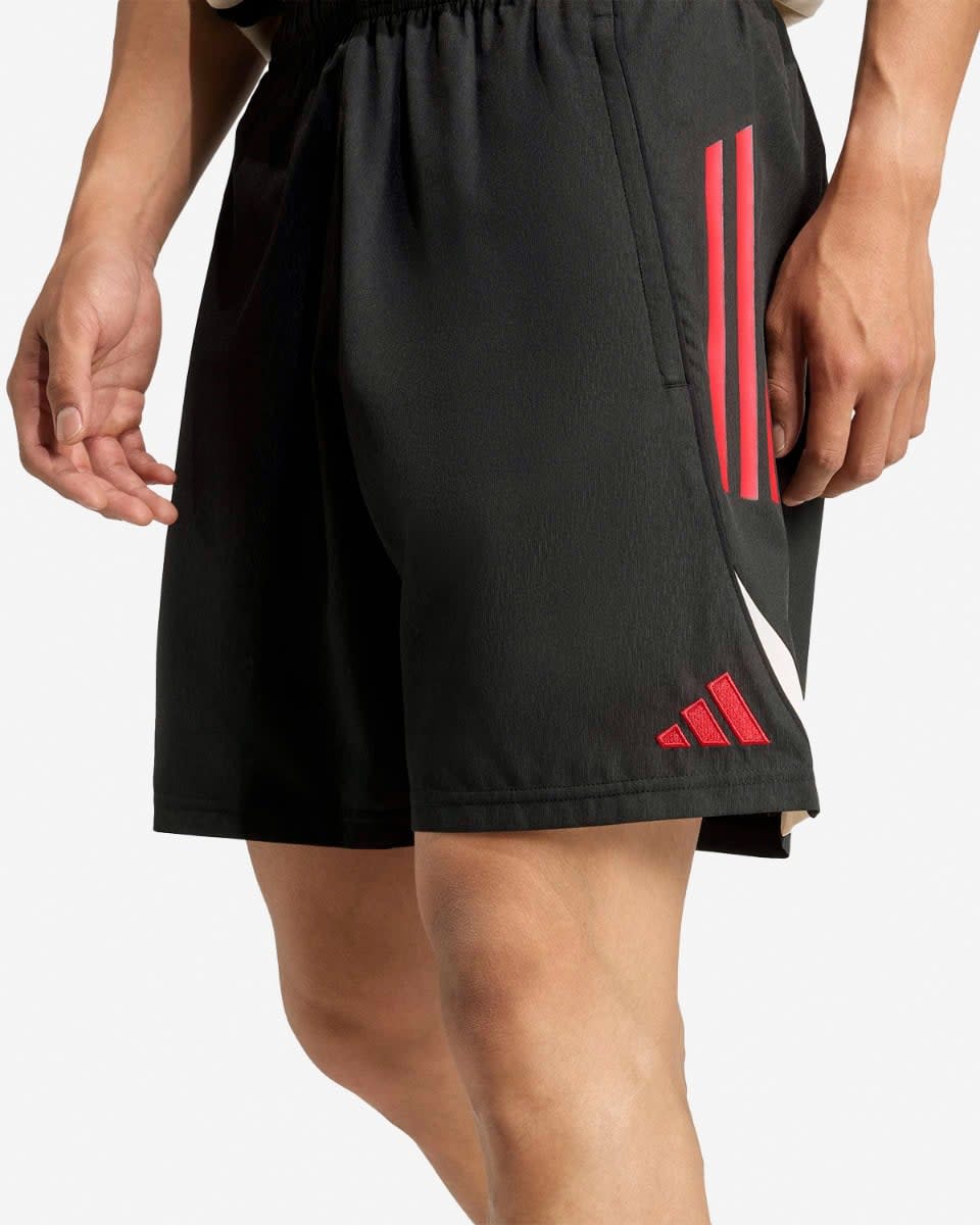 Pantalones cortos LFC adidas 25/26 para hombre, para uso doméstico, tiempo libre, negros - Image 4