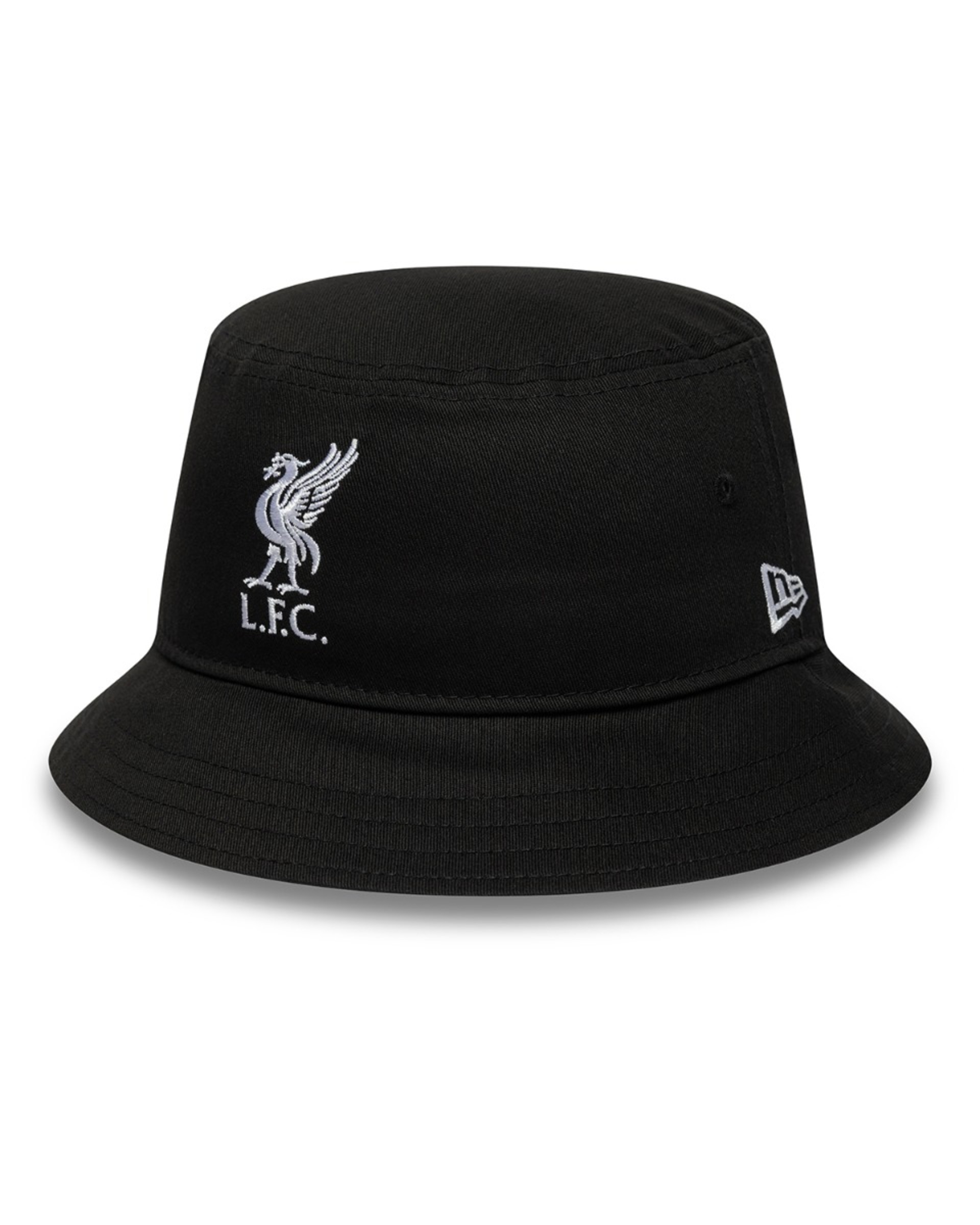 หมวก LFC New Era ลิเวอร์พูล คอร์ บัคเก็ต สีดำ - Image 1
