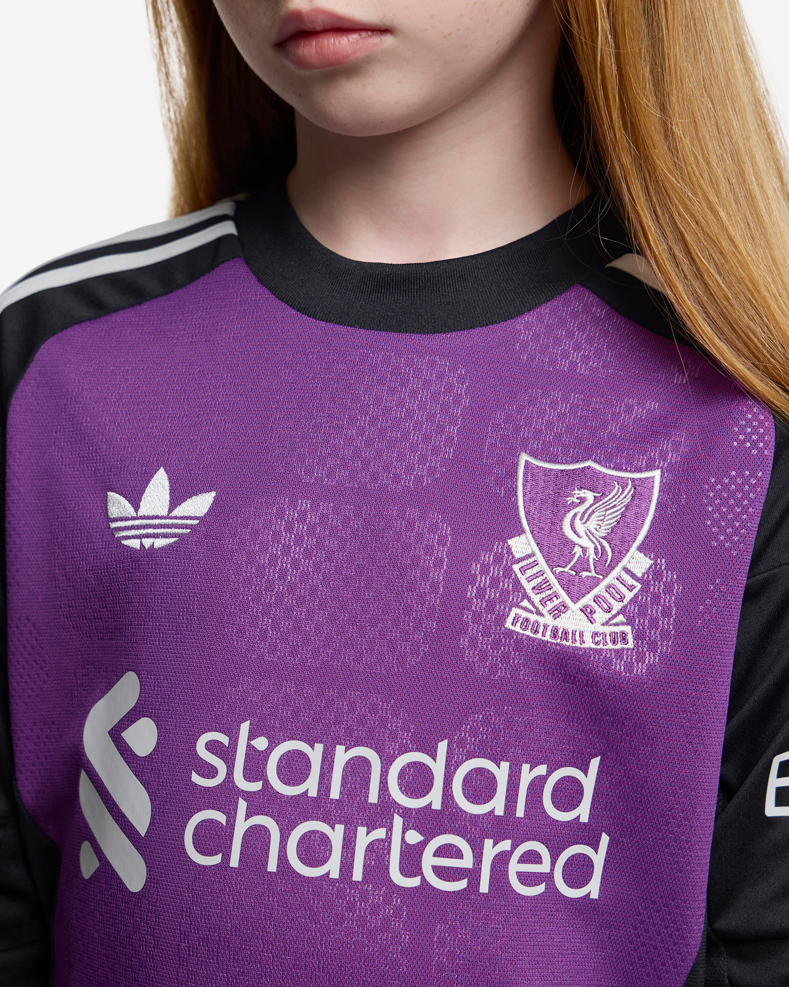 LFC アディダスユース 26/27 アウェイゴールキーパージャージー-プレミアリーグ-プレミアリーグパッチ | プレイヤー-「人種差別の余地はない」パッチ-プレミアリーグ-A.BECKER-1 - Image 4