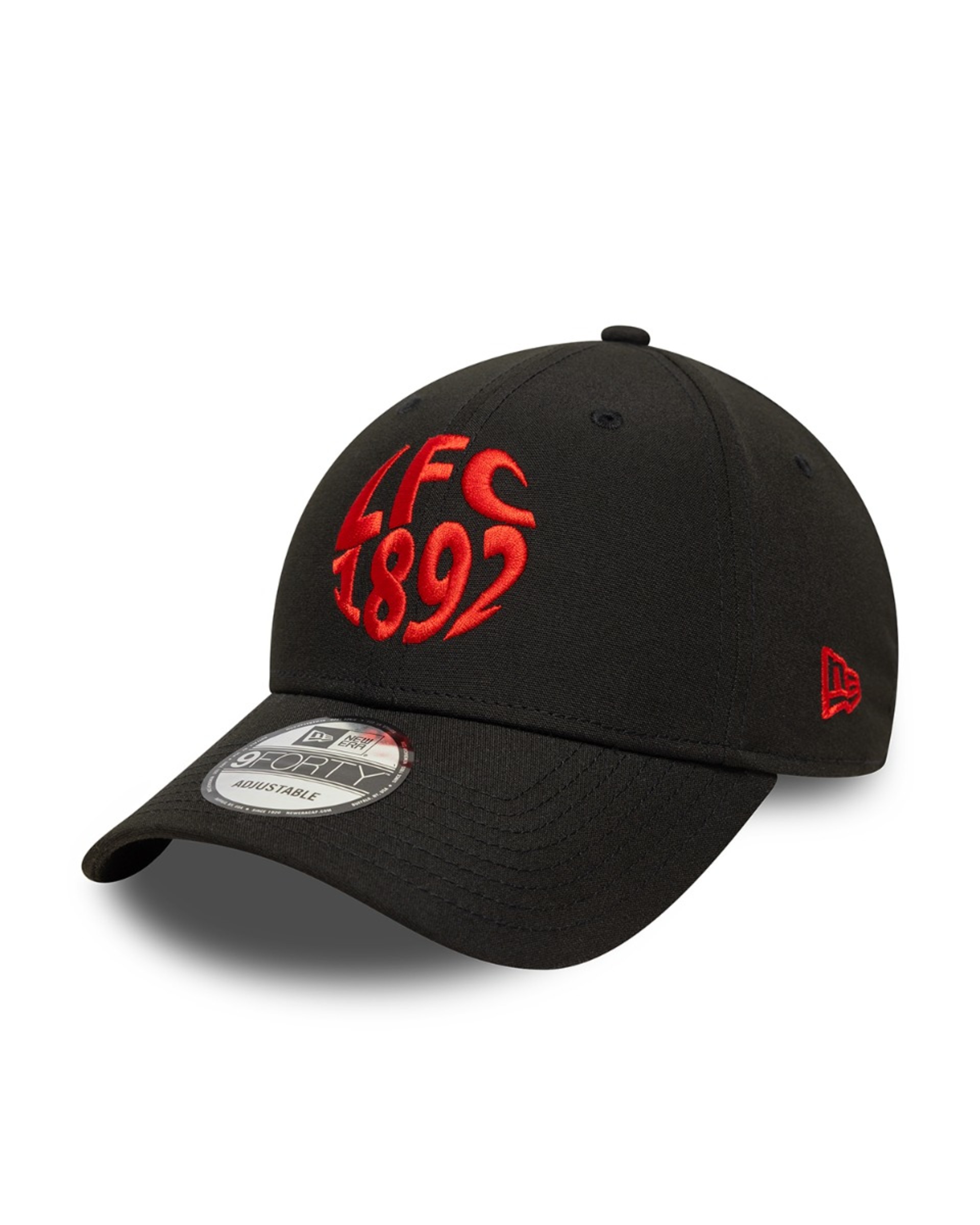 LFC New Era 9FORTY LFC 1892 Kasket Sort - Image 1