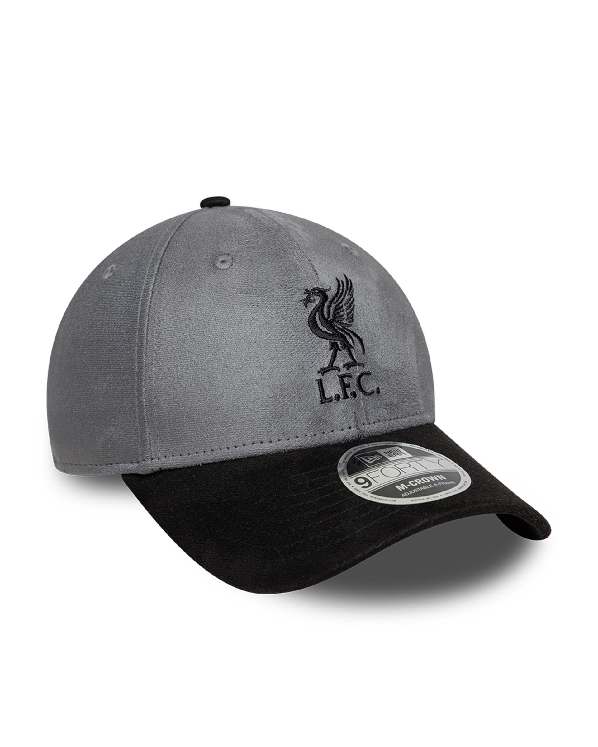 Casquette en daim LFC New Era 9Forty pour adultes, graphite - Image 2