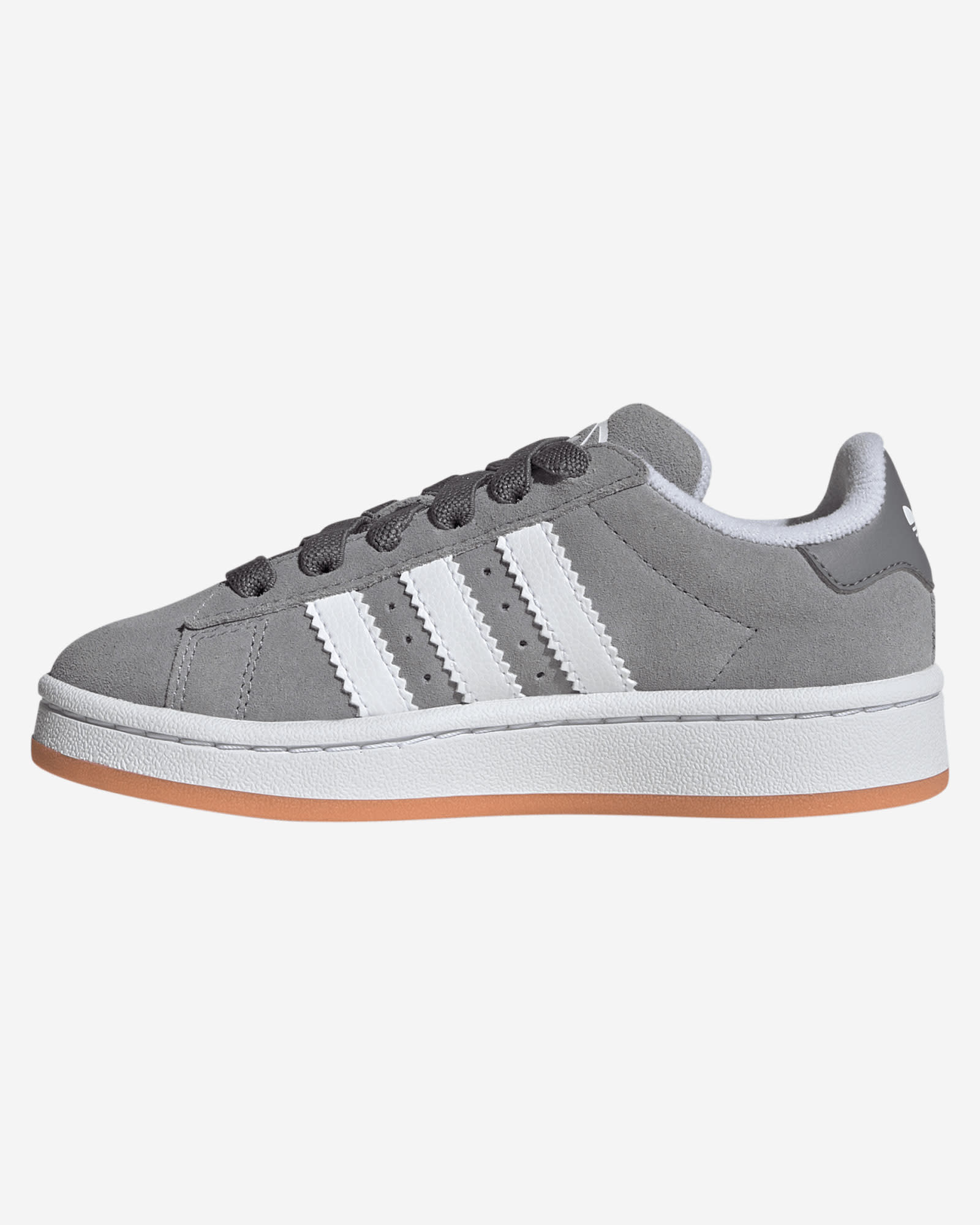 Zapatillas deportivas adidas Juniors Campus 00s con cierre cómodo y encaje elástico, gris y blanco - Image 4
