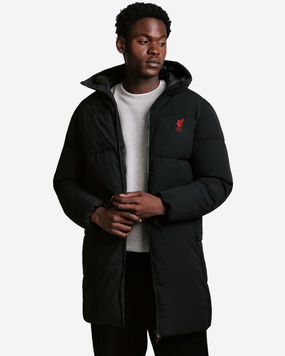 Veste de match longue LFC pour homme, noire - Image 1