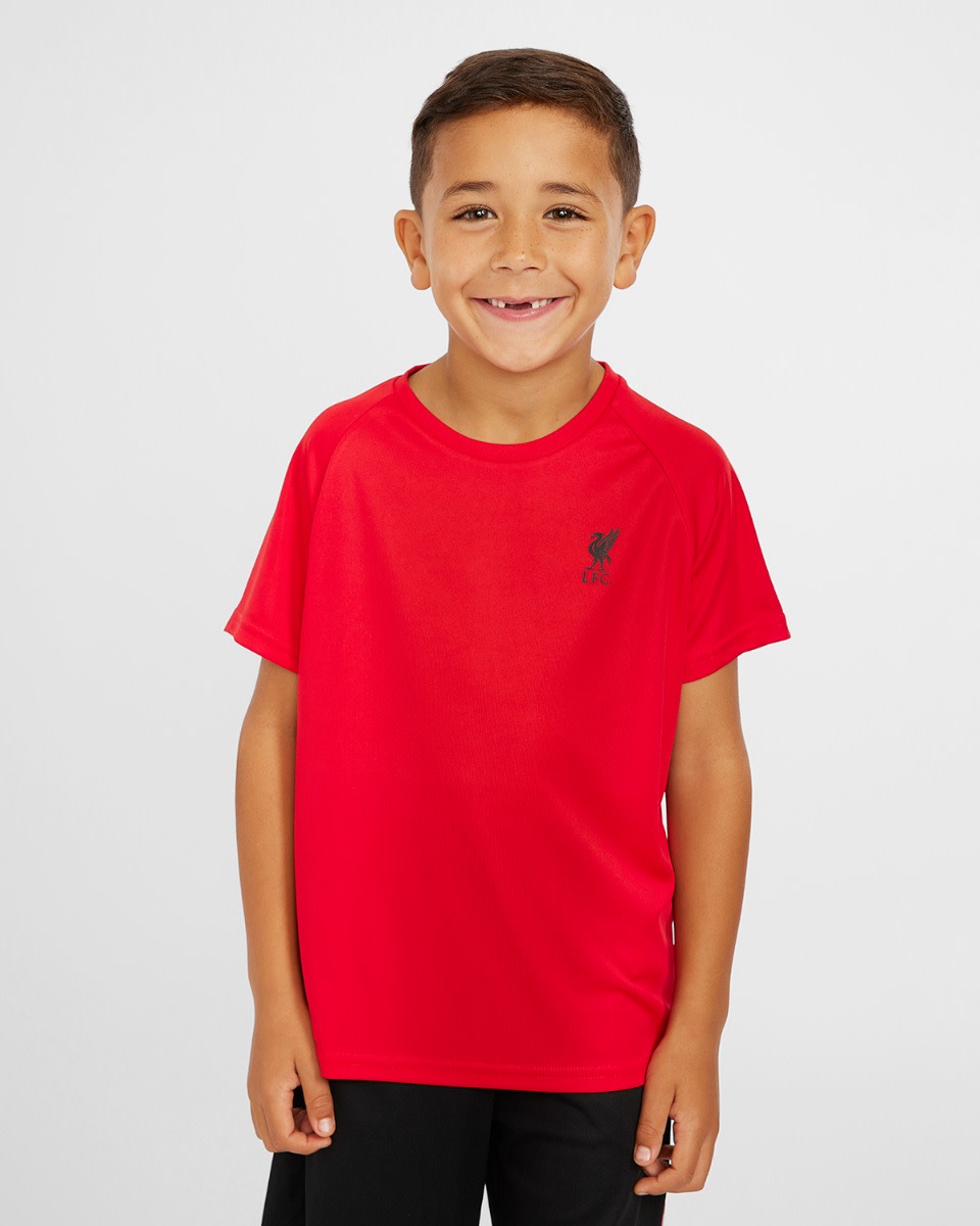 LFC Junior Raglan Tee Red - Image 2