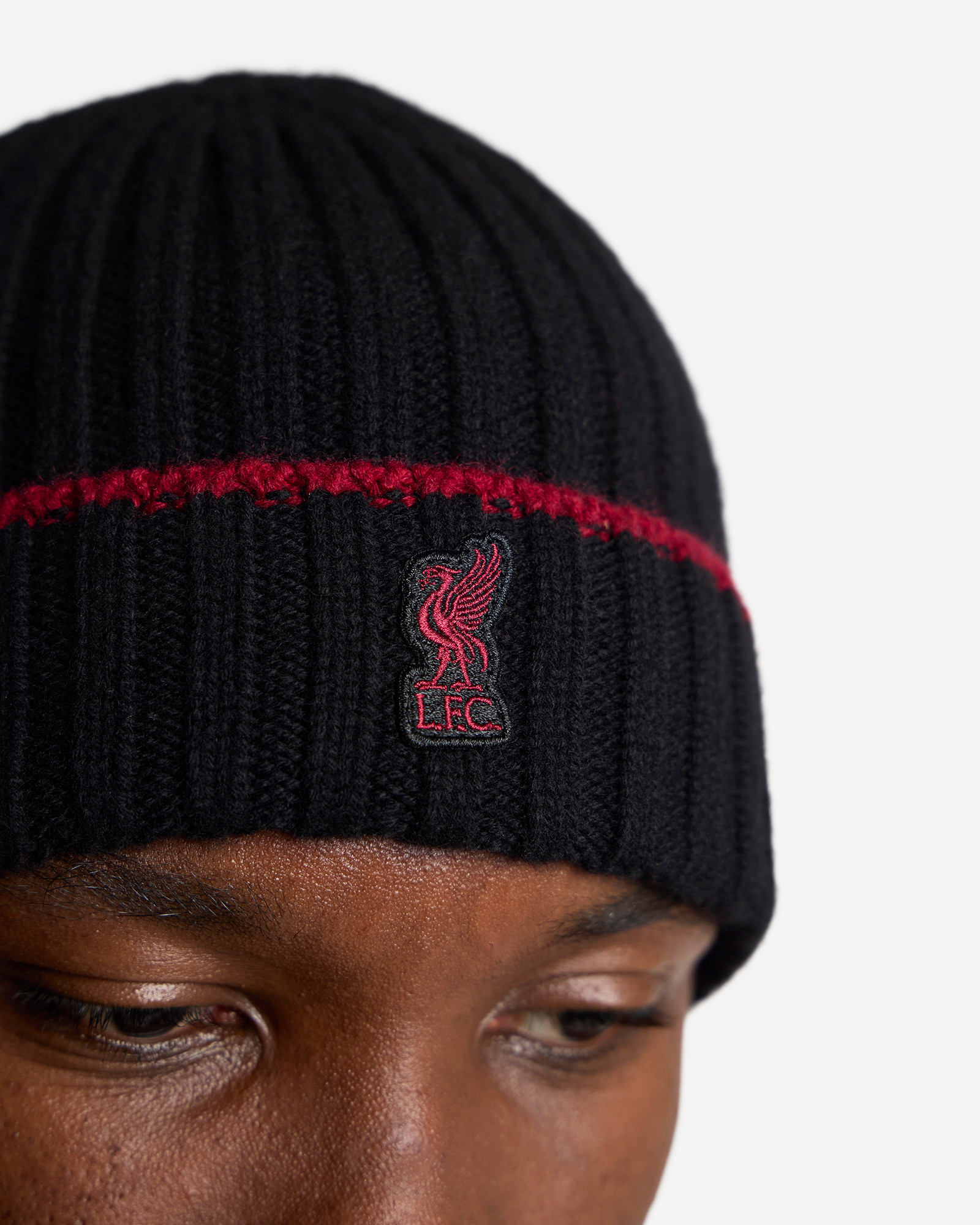 LFC Firma หมวกนิตติ้งสำหรับผู้ใหญ่ สีดำ - Image 3