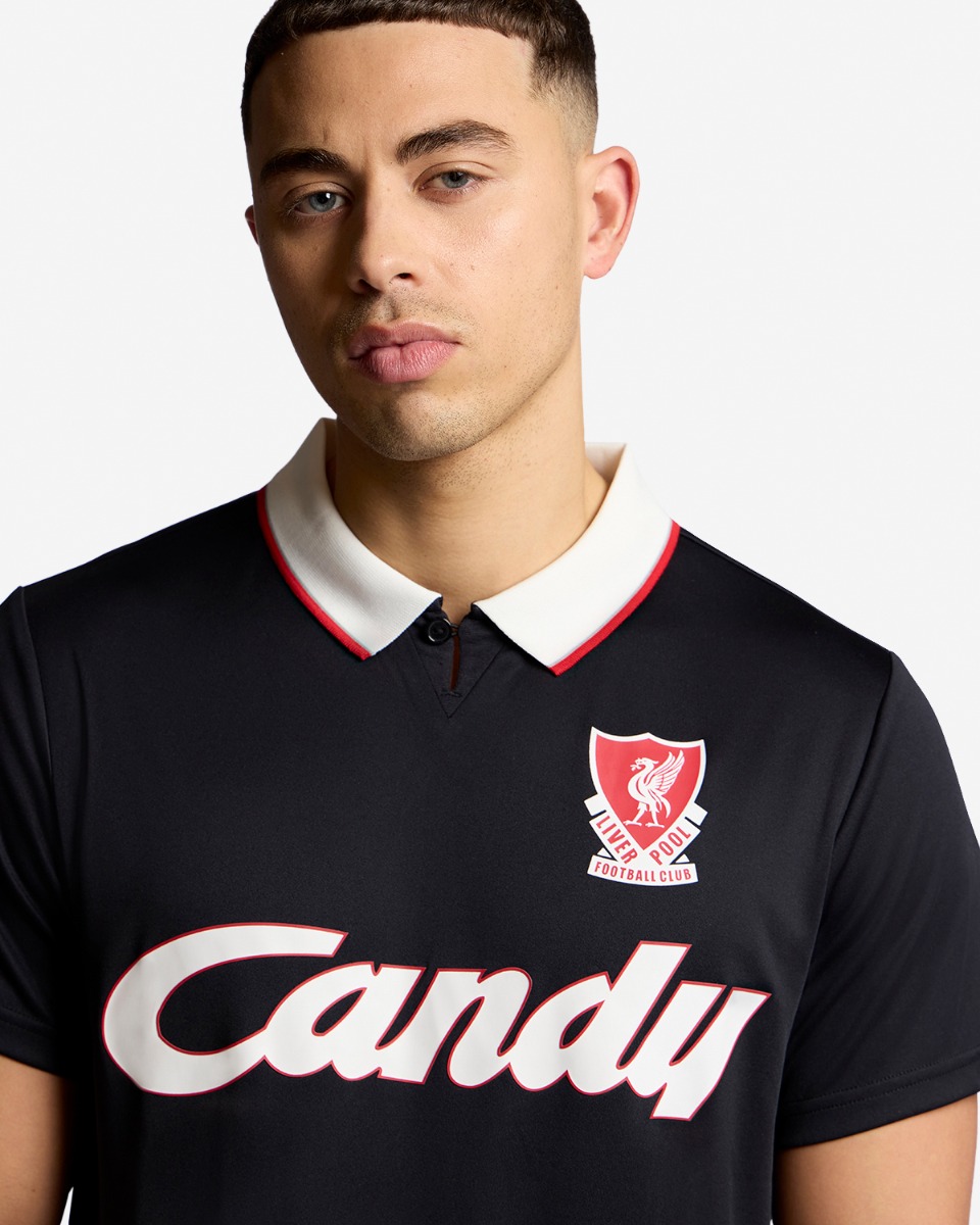 希少アーセナル Anfield ’89 記念ポロシャツ M 1989 優勝 LFC Adults 89 Polo Black