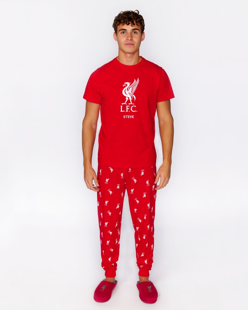LFC 男士个性化 Liverbird 睡衣 - Image 1