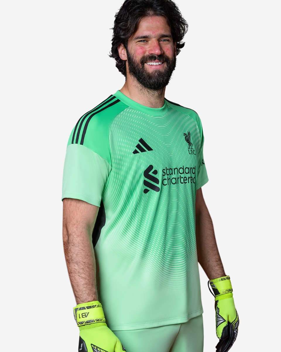 LFC adidas Mens 25/26 Home Short Sleeve Goalkeeper Jersey