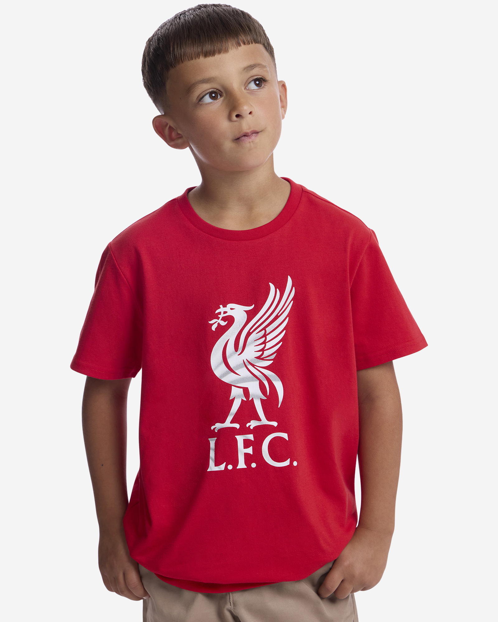 Camiseta Liverbird Wing de LFC Juniors, roja - Image 1
