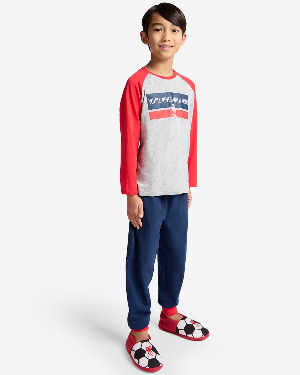 LFC Juniors Long Pyjama Set Navy - Image 4