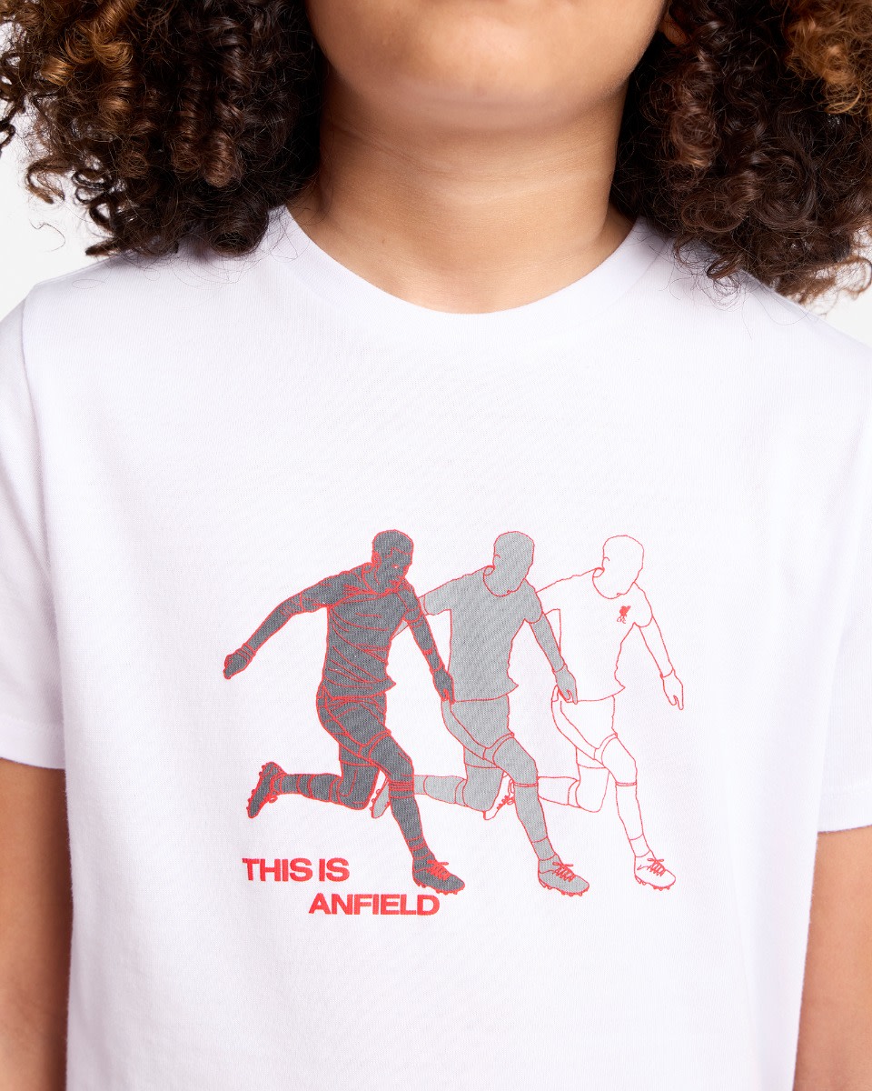 LFC Juniors Player Tee White - Image 2