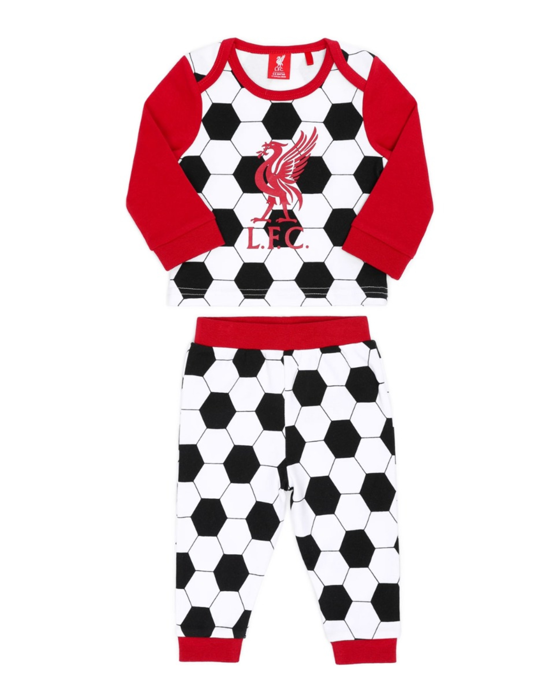 LFC Langes Pyjama-Set für Babys, Schwarz - Image 1