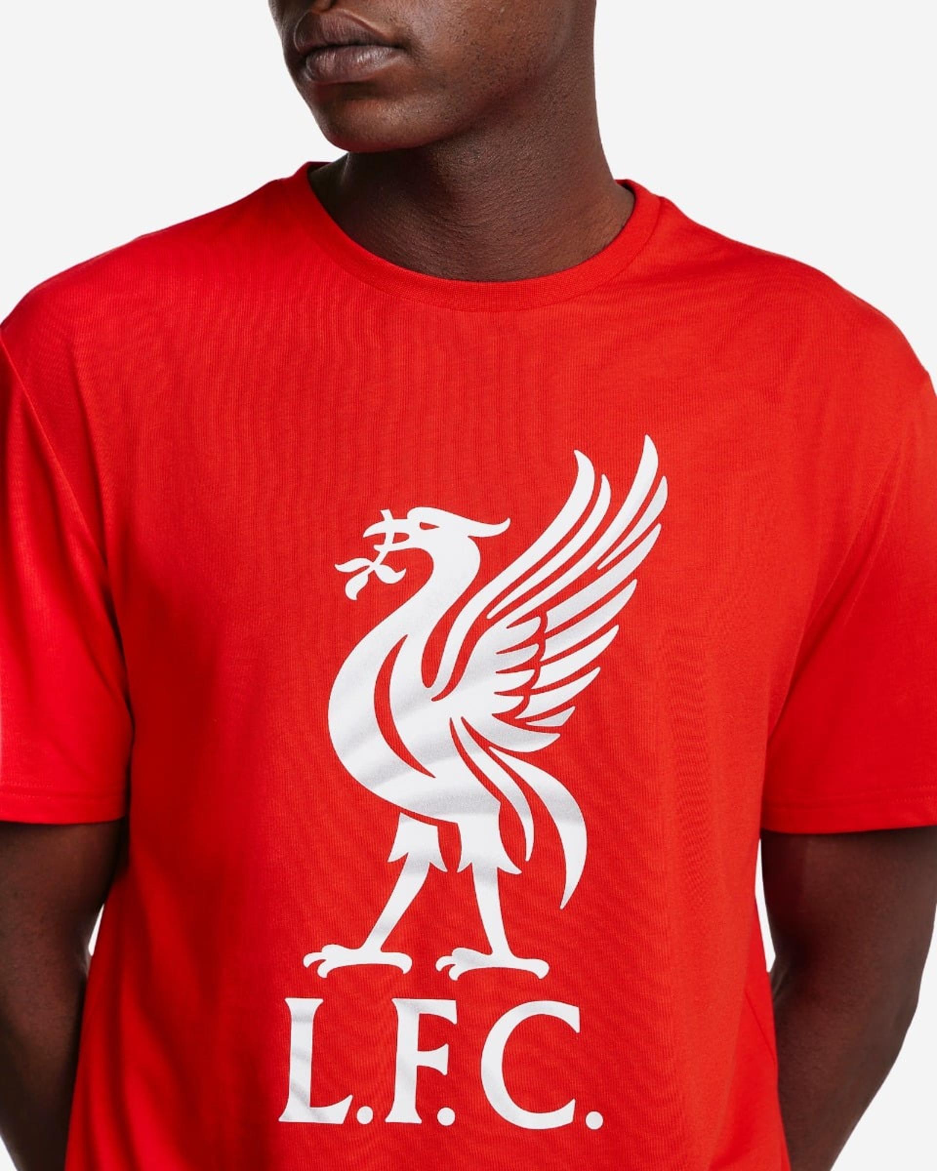 T-shirt LFC Liverbird Swirl pour homme, rouge - Image 4